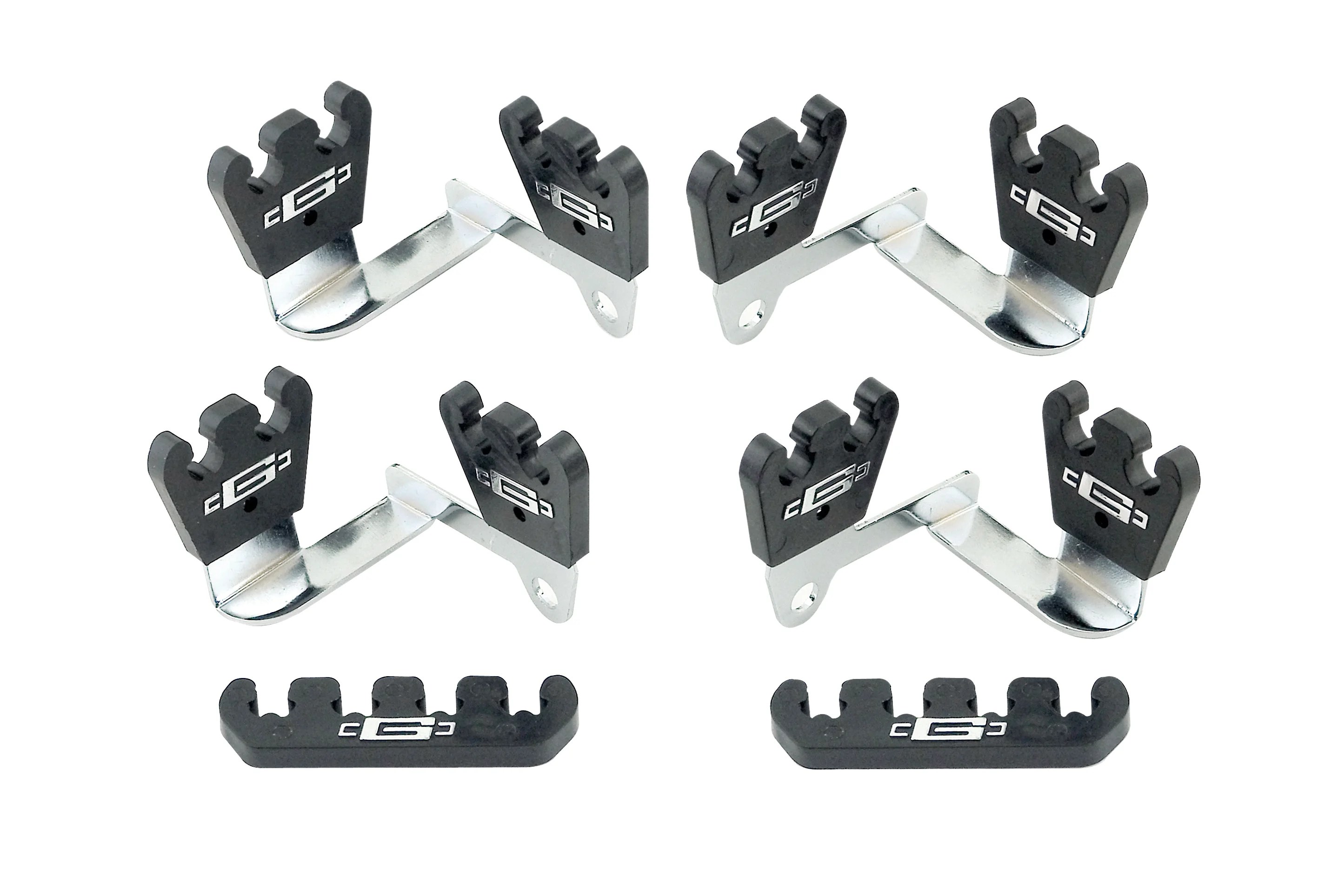 Gasket Spark Plug Wire Seperators 7mm 8mm Mopar New Set of 6 Black