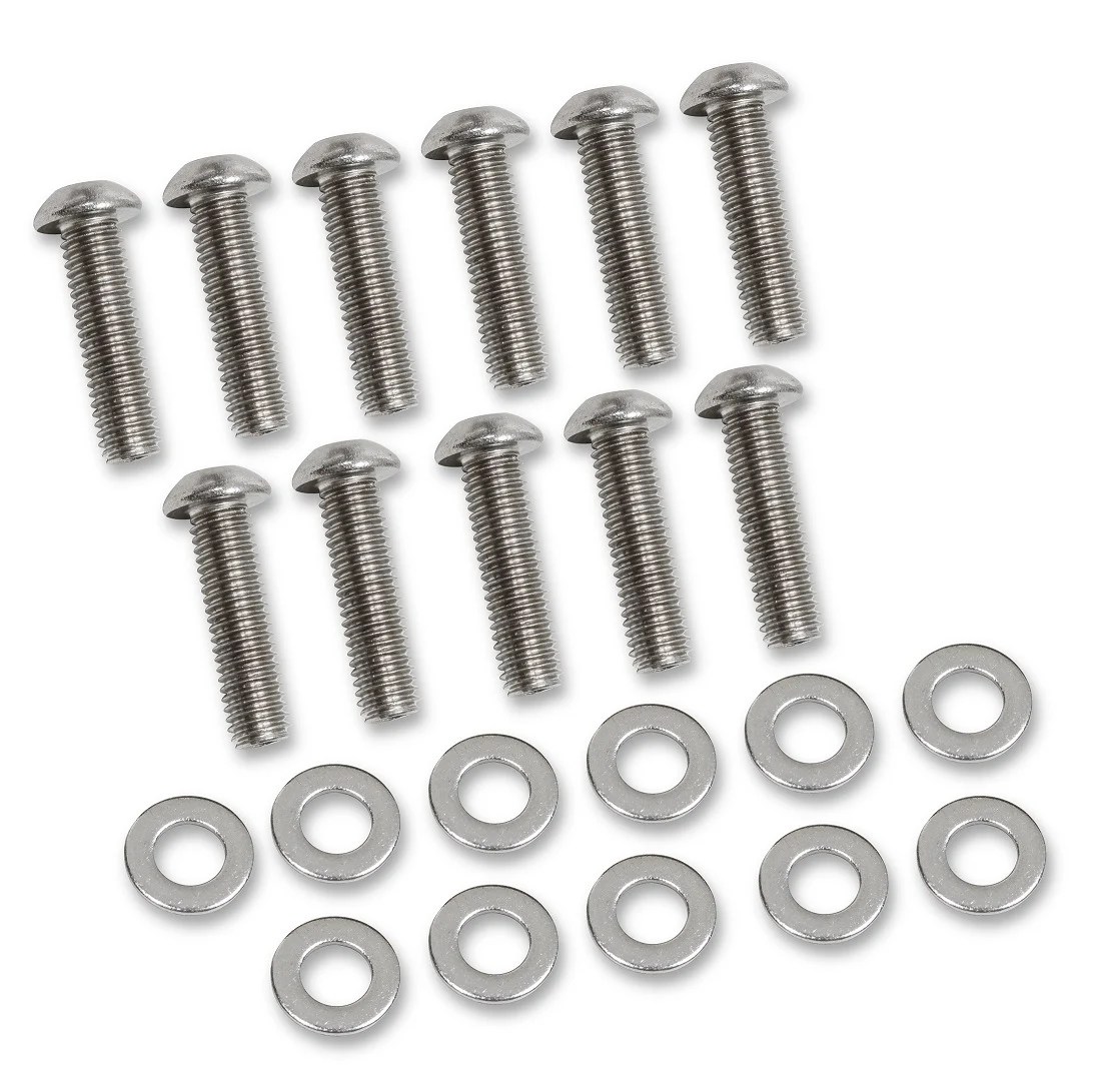 Mr. Gasket 60920G Mr. Gasket Valley Cover Bolt Set Stainless Steel