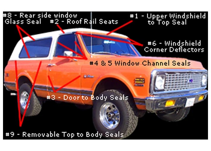 Brothers Trucks 617618 Brothers Trucks Top To Bed Seal Double Wall Top