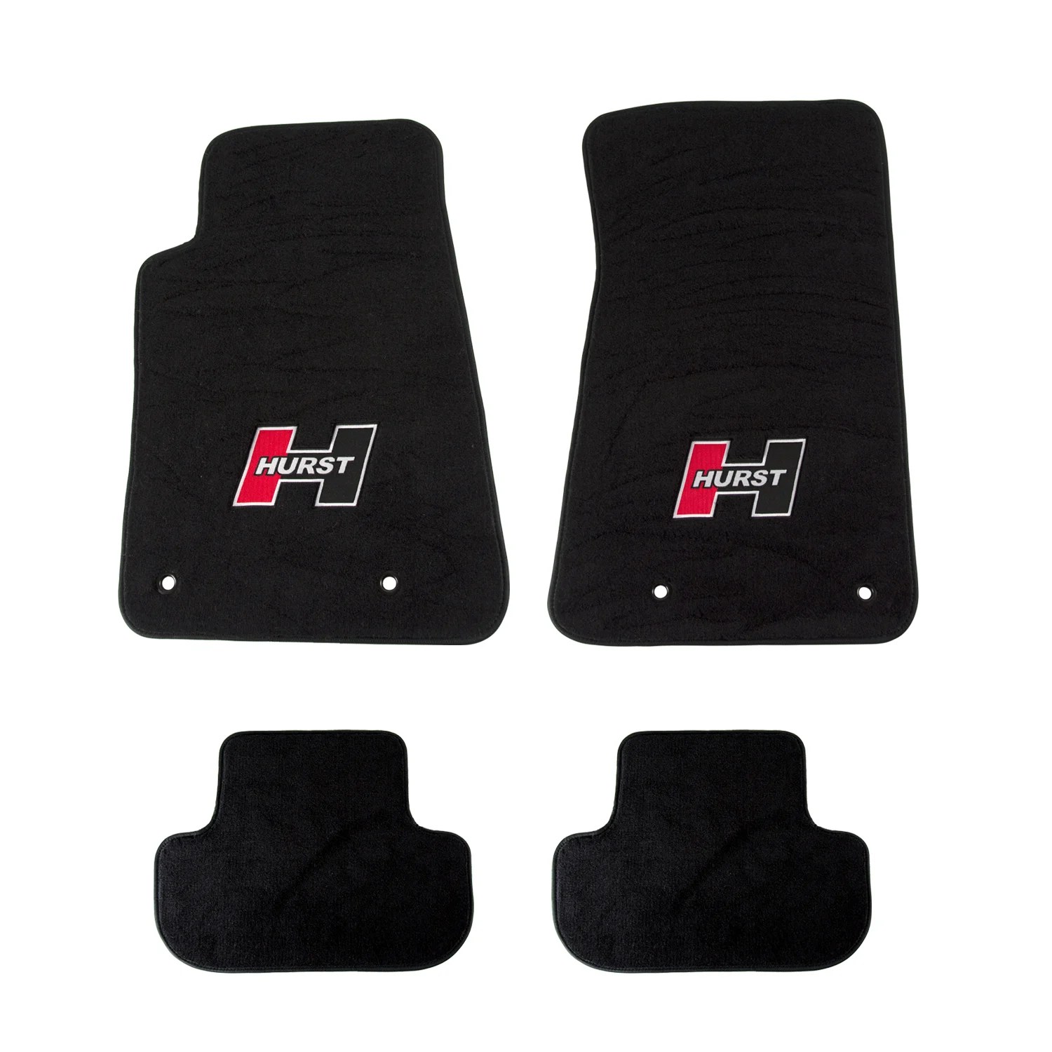 Hurst 6370000 Hurst Elite Series Logo Floor Mat Set