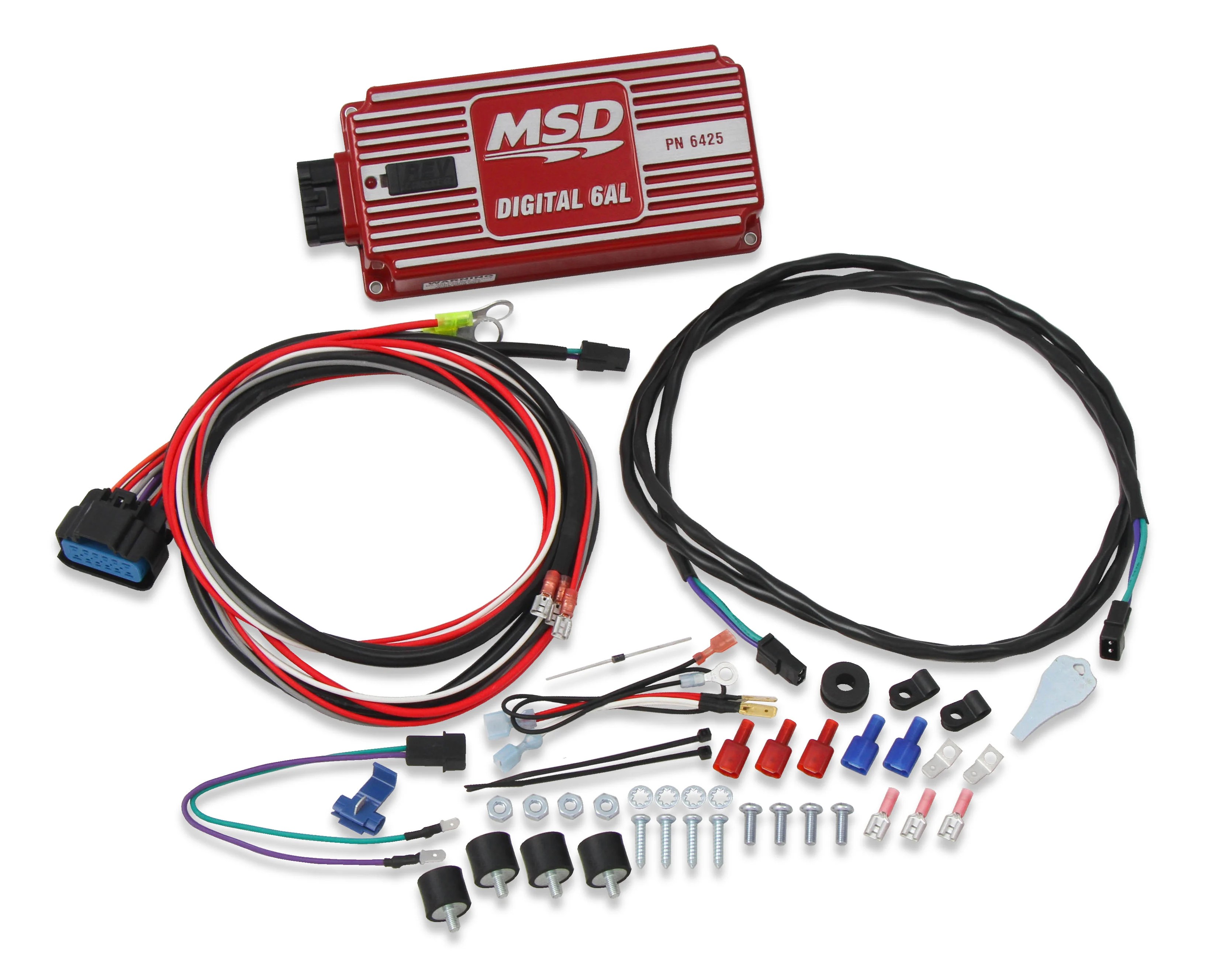 Msd 6425 Msd Digital 6Al Ignition Control - Red