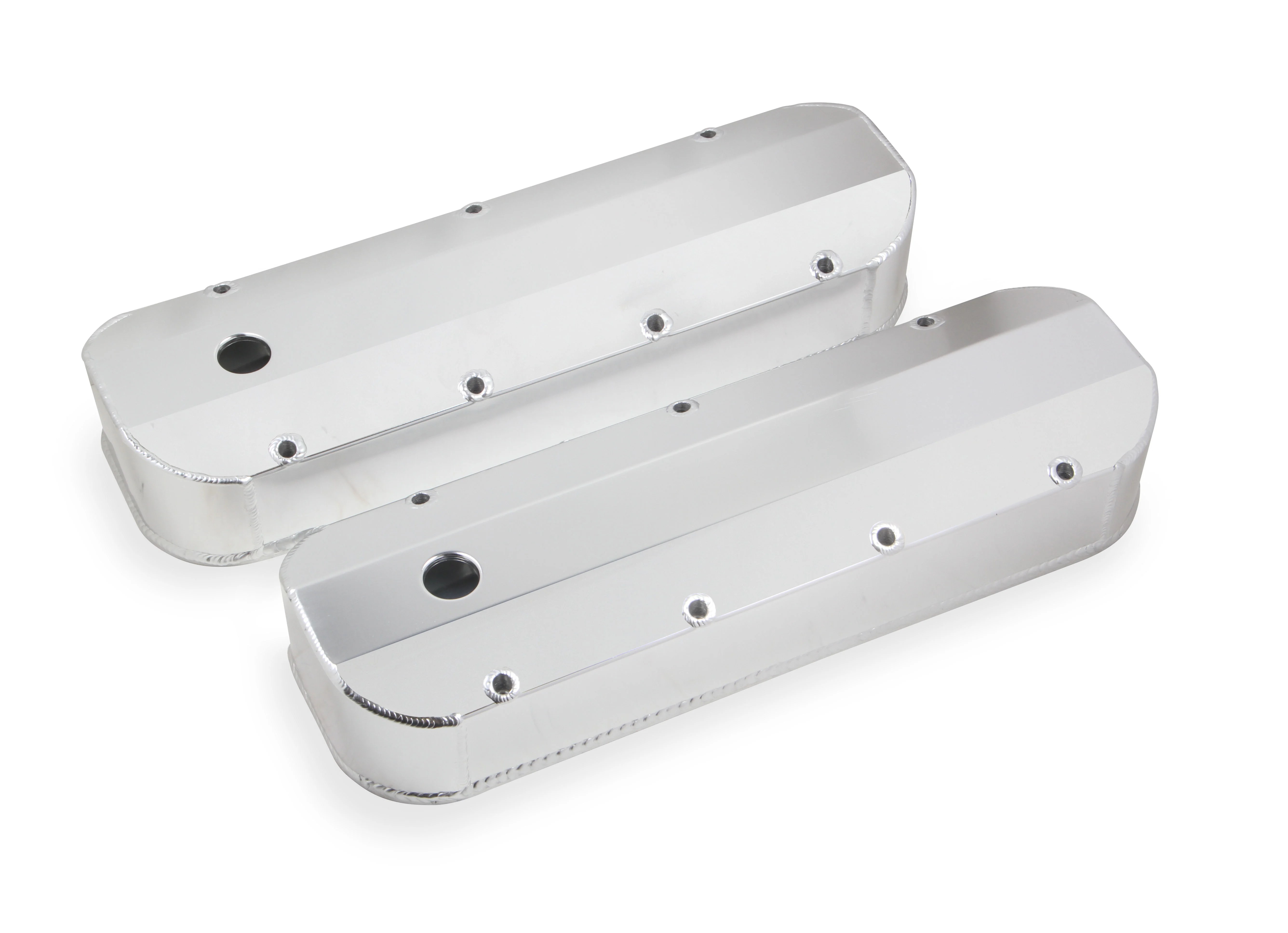 Mr. Gasket 6822G Fabricated aluminum valve covers w/breather holes