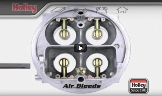 Holley Air Bleed System - Holley Motor Life