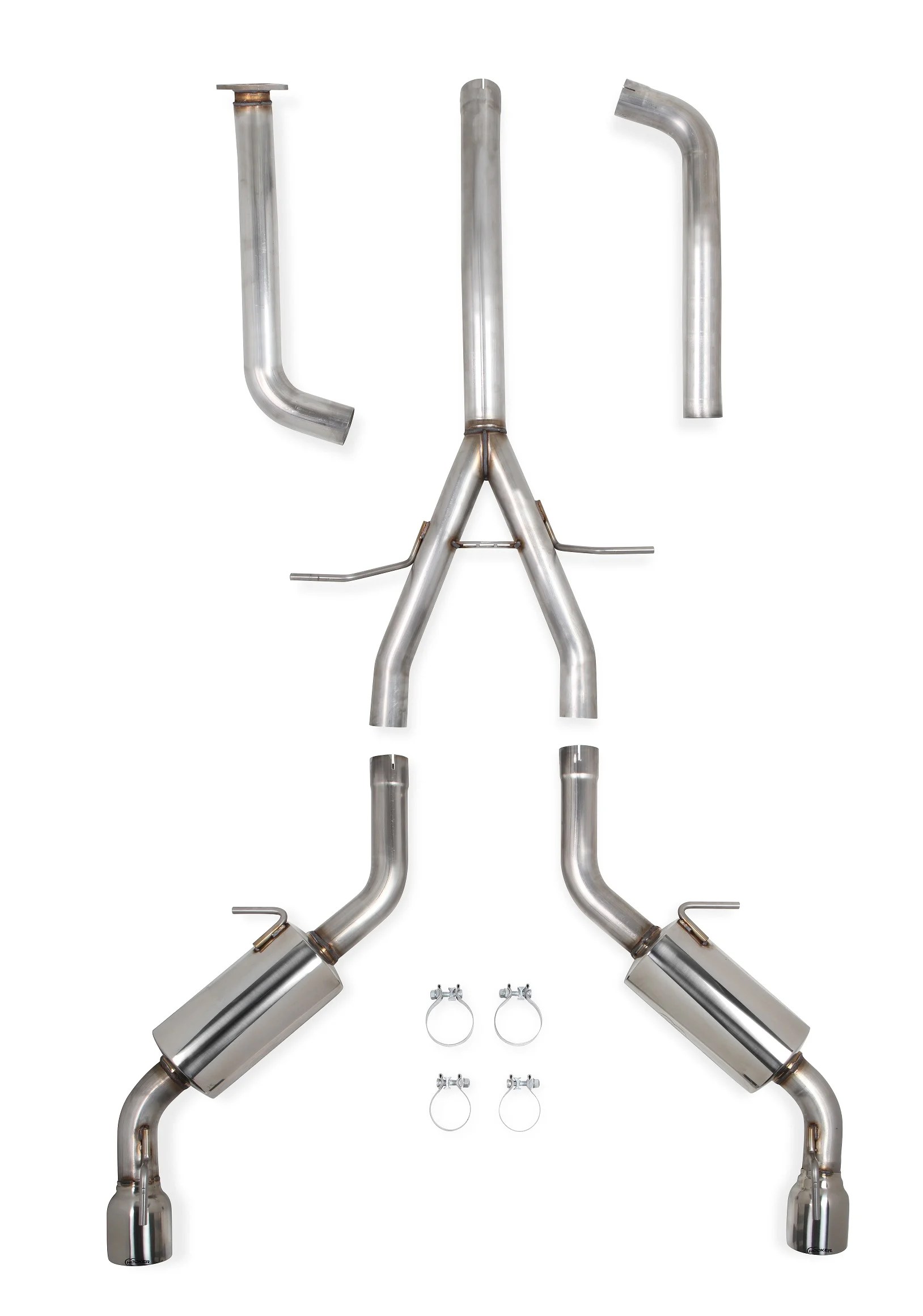 Hooker BlackHeart 705013140RHKR Hooker BlackHeart CatBack Exhaust system