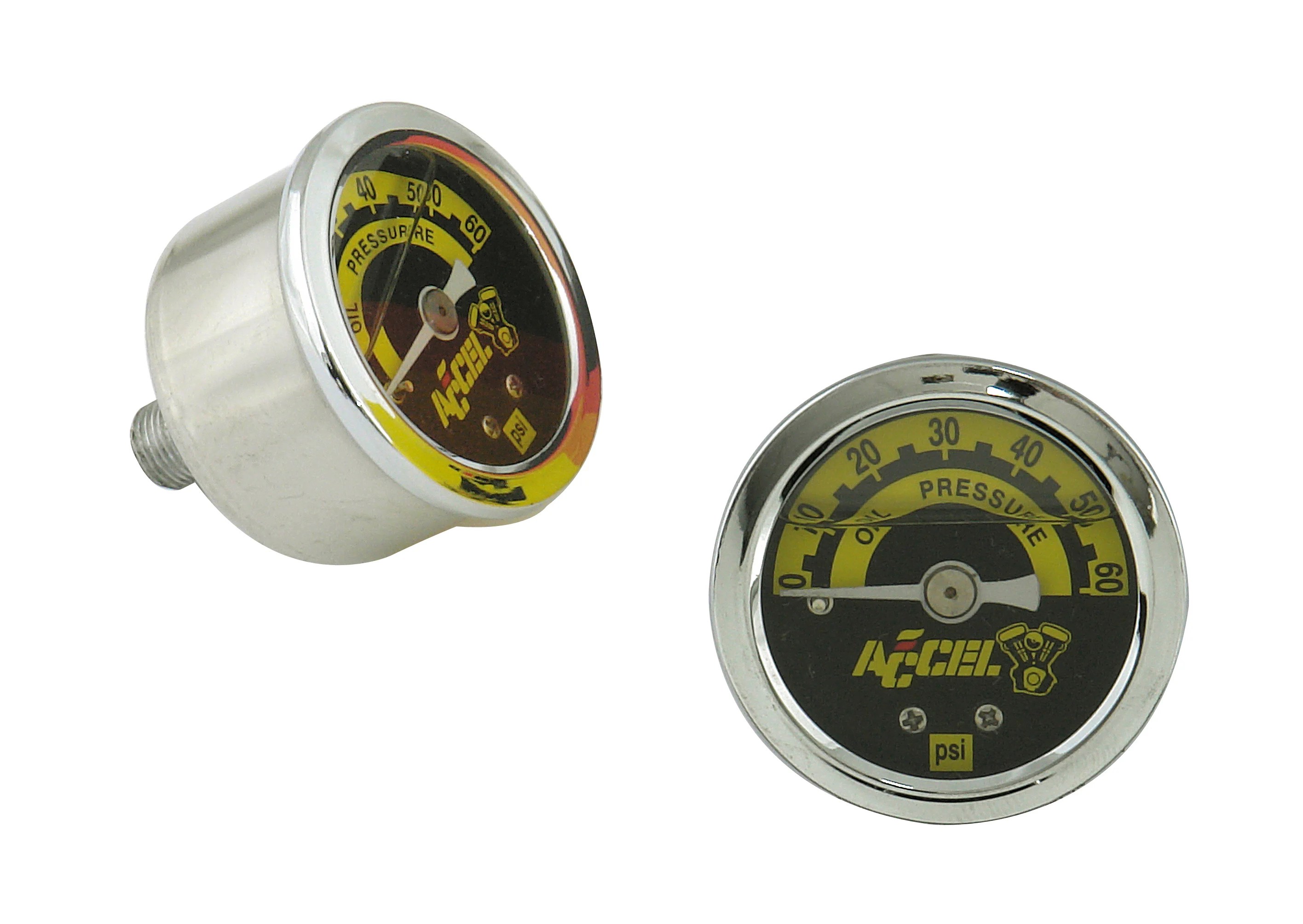 ACCEL Motorcycle 7121A Motorcycle Oil Pressure Gauge