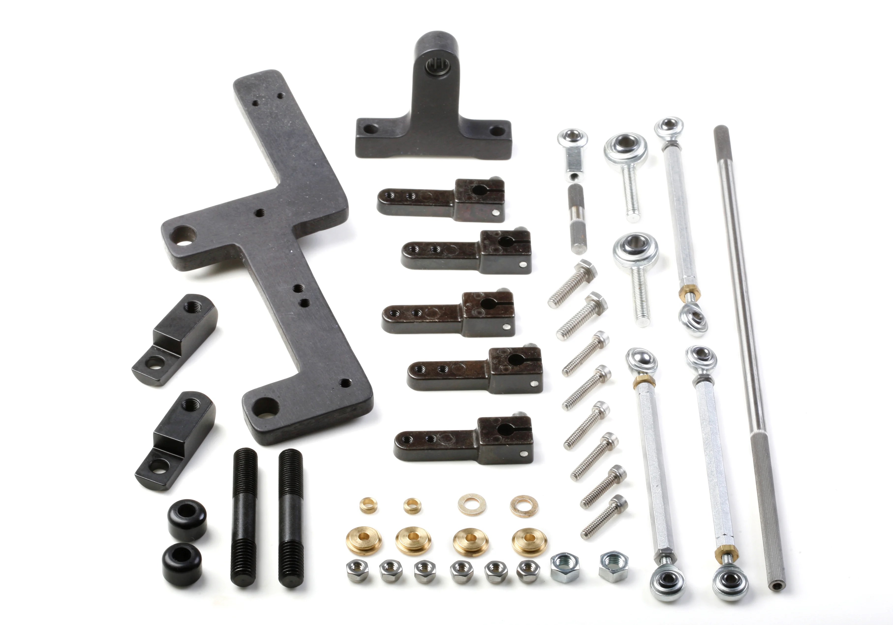 Dual Side Mount Carburetor Linkage Kit for Blower and Tunnel Ram