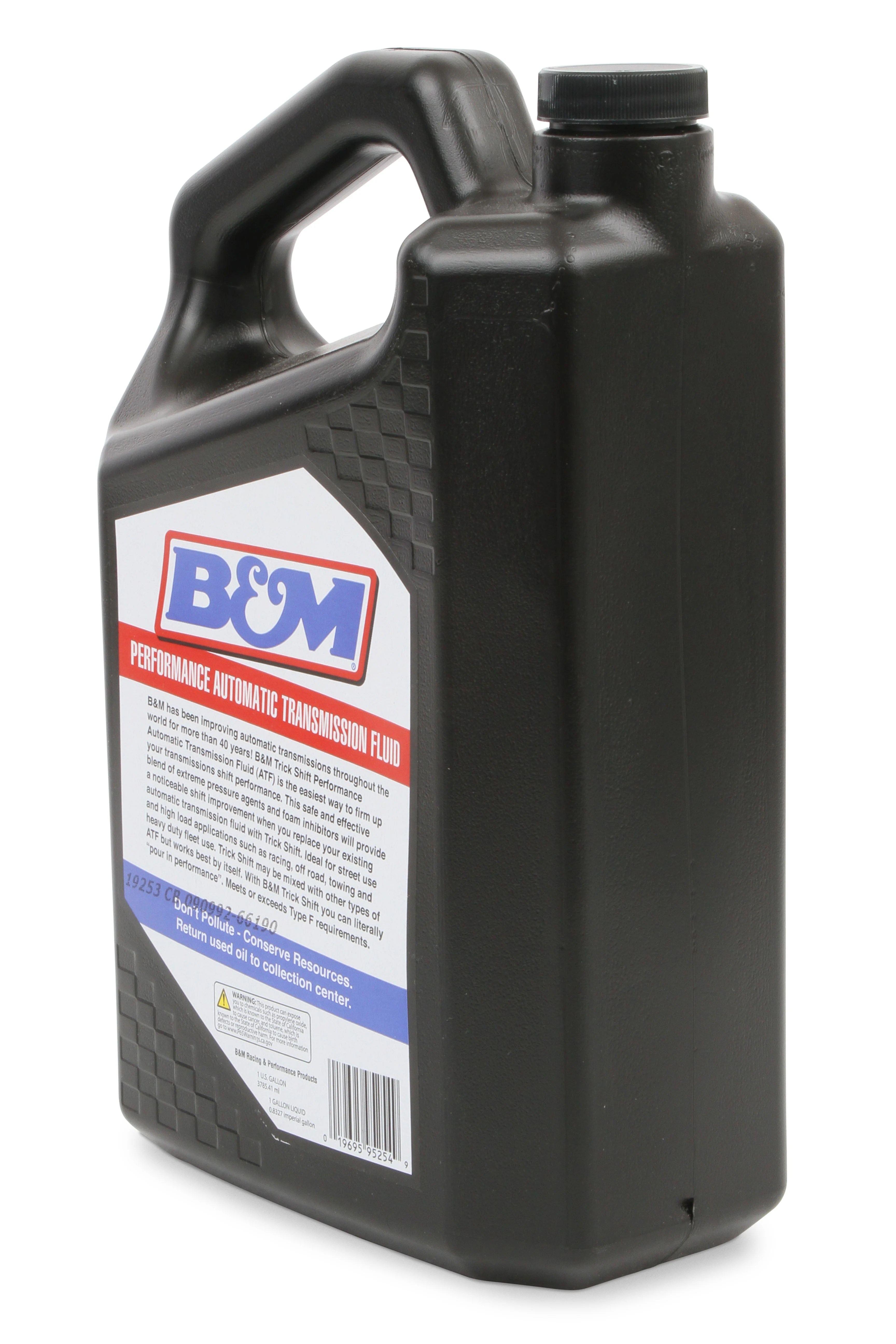 B&M 80260 B&M Trick Shift Automatic Transmission Fluid 1 Gallon Bottle