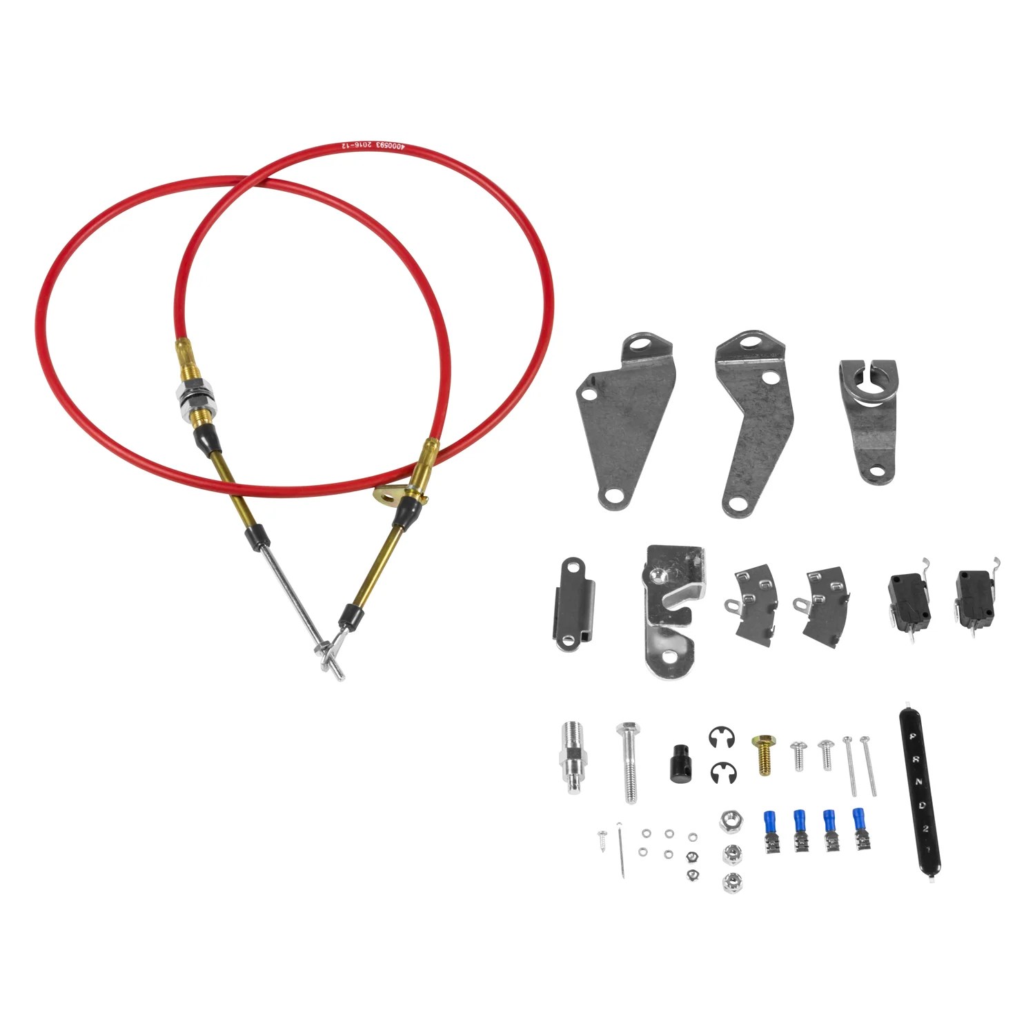 B&M 81020 B&M Installation Kit for Hammer Console Shifters