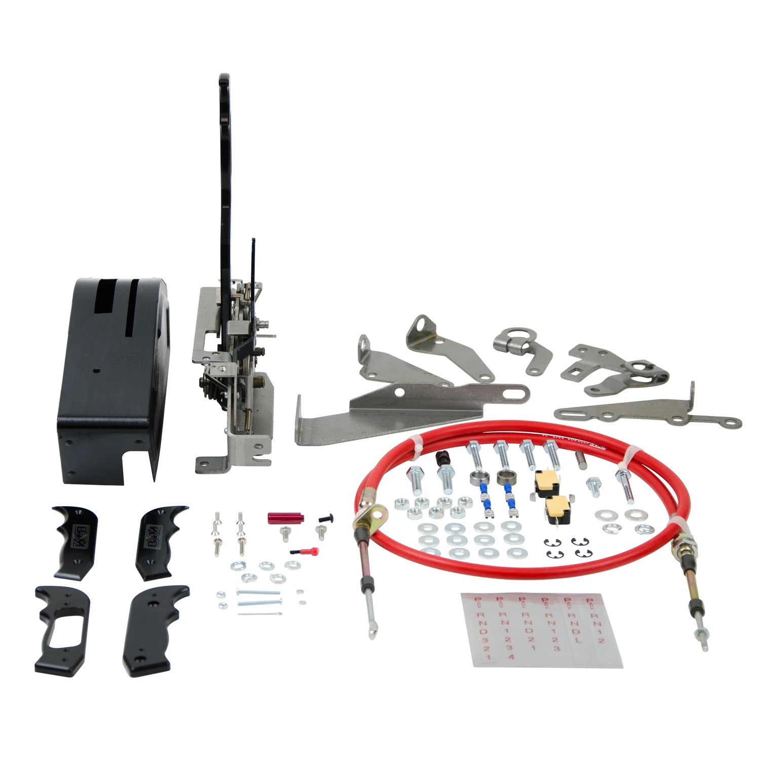 B&M 81120 B&M Automatic Ratchet Shifter Magnum Grip Stealth Pro Ratchet