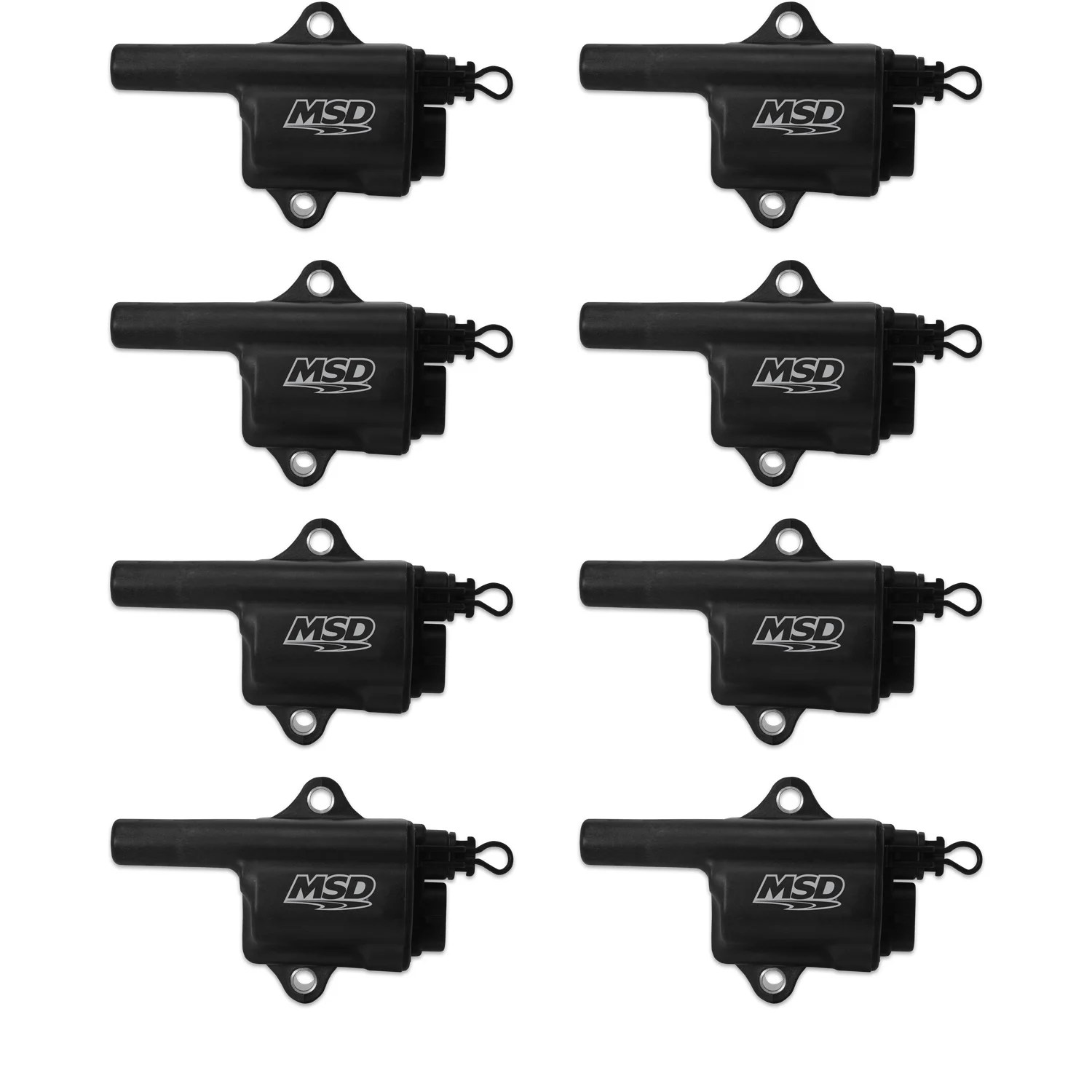 MSD 828683 MSD Black Pro Power GM LS Truck Style 8Pack Coils
