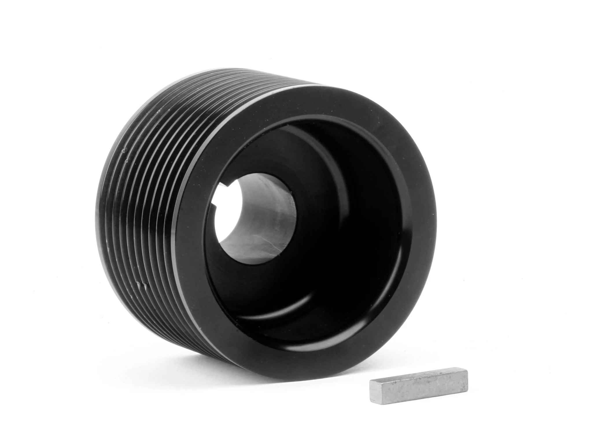 Weiand 90634 Weiand Powercharger Upper Pulley 10Rib, 2.5" Diameter