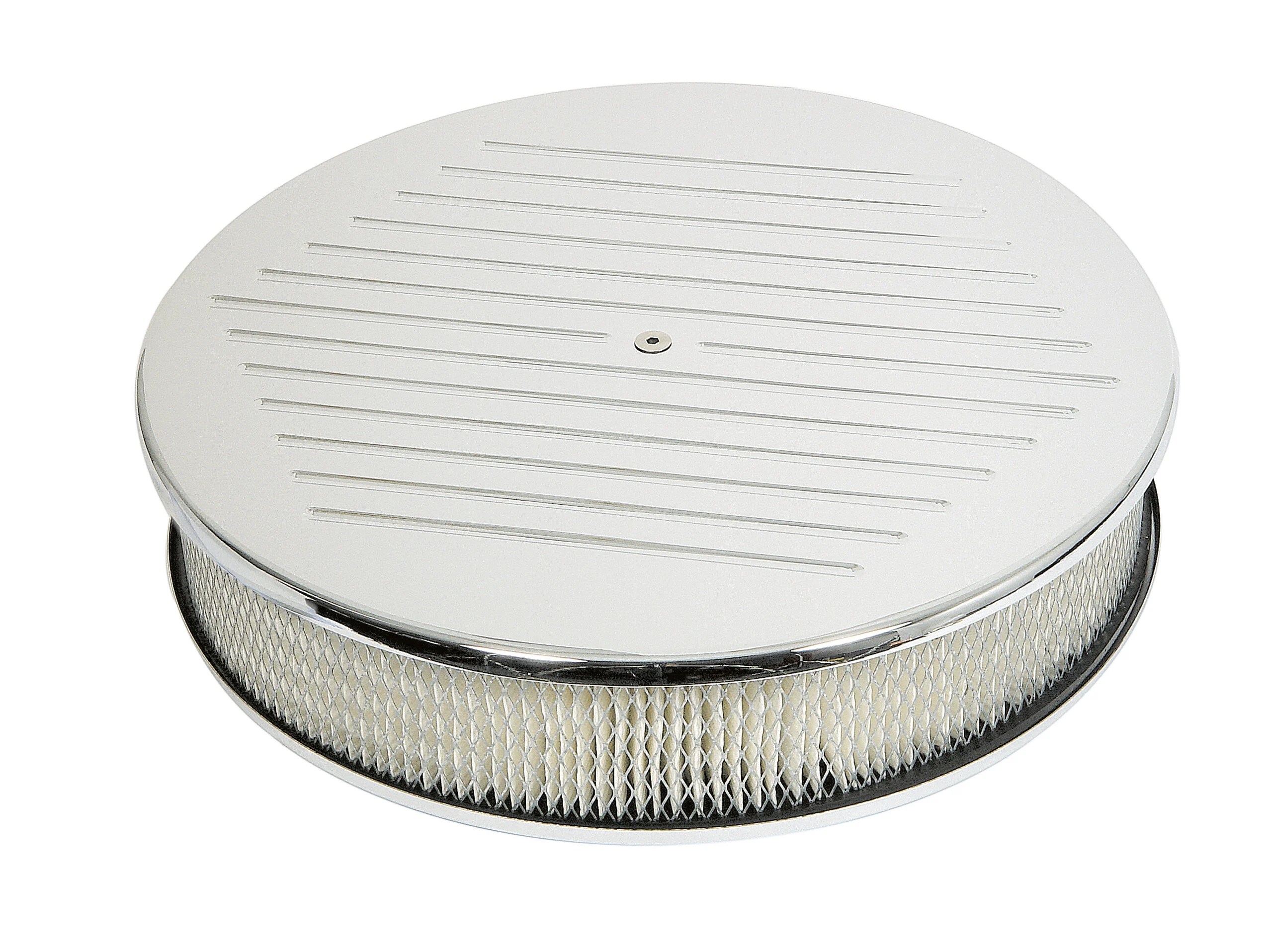 Mr. Gasket 9161G Mr. Gasket Air Cleaner BallMilled Chromed Aluminum