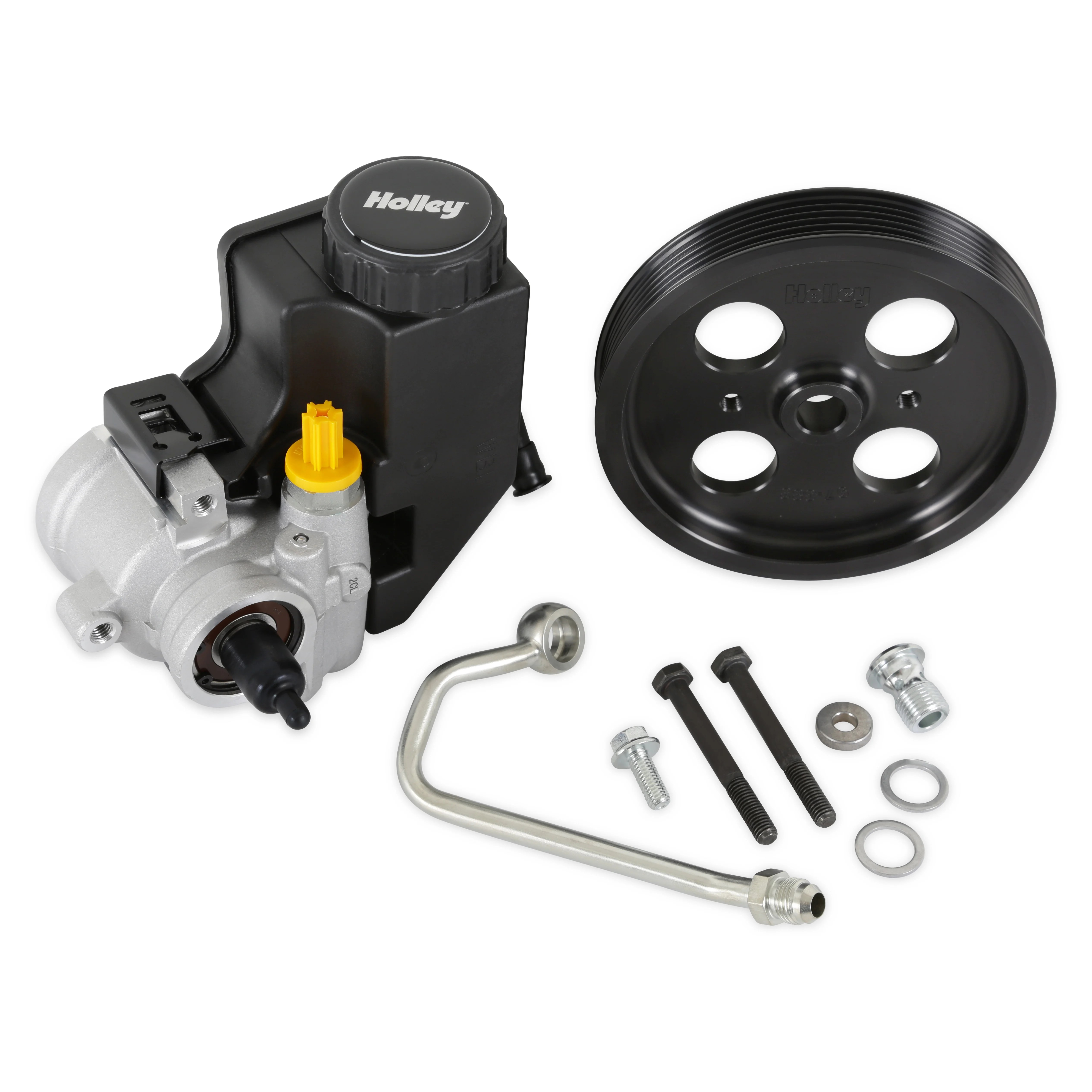 Holley 97384 Power Steering Kit for Gen III Hemi Swaps