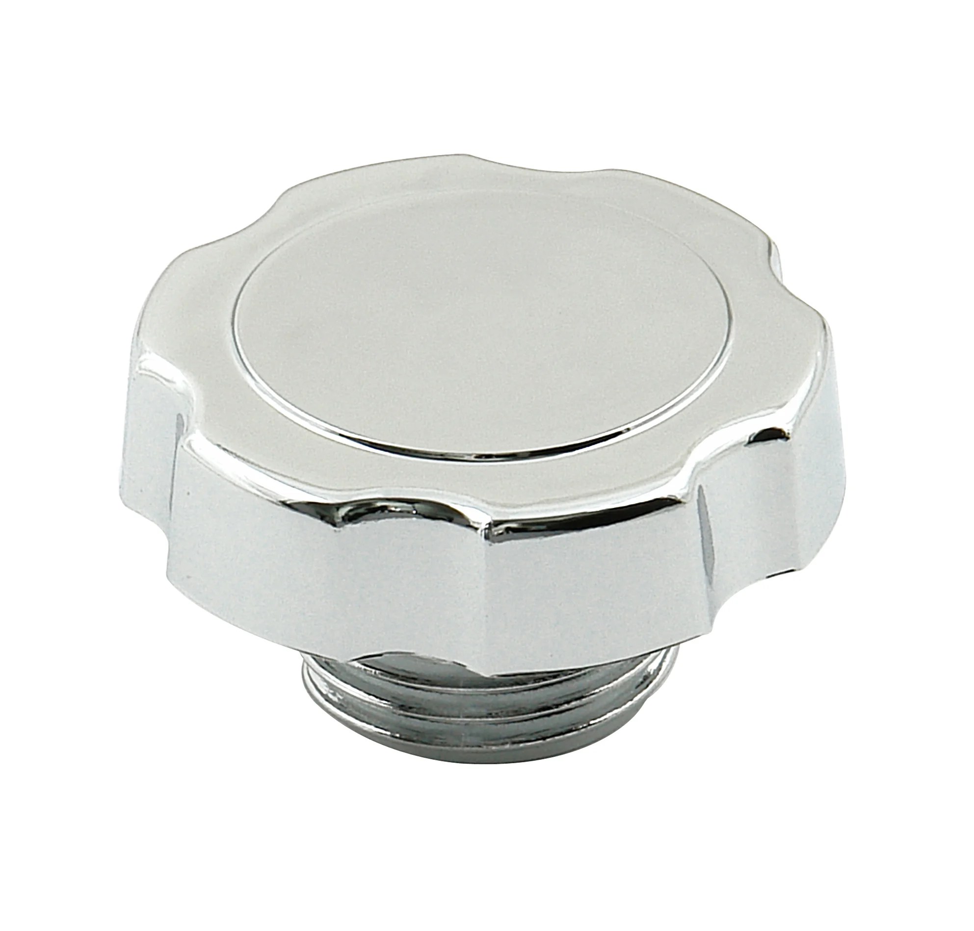 Mr. Gasket 9724 Mr. Gasket Oil Filler Cap, Screw In, Chrome
