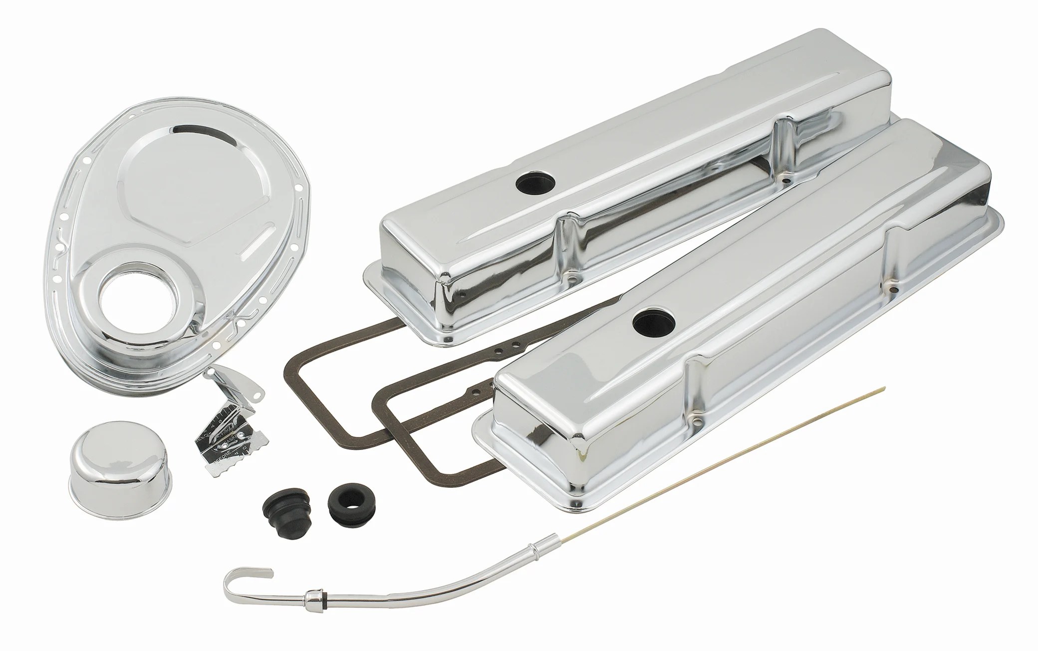 Mr. Gasket 9834 Mr. Gasket Engine Dress Up Kit Chrome