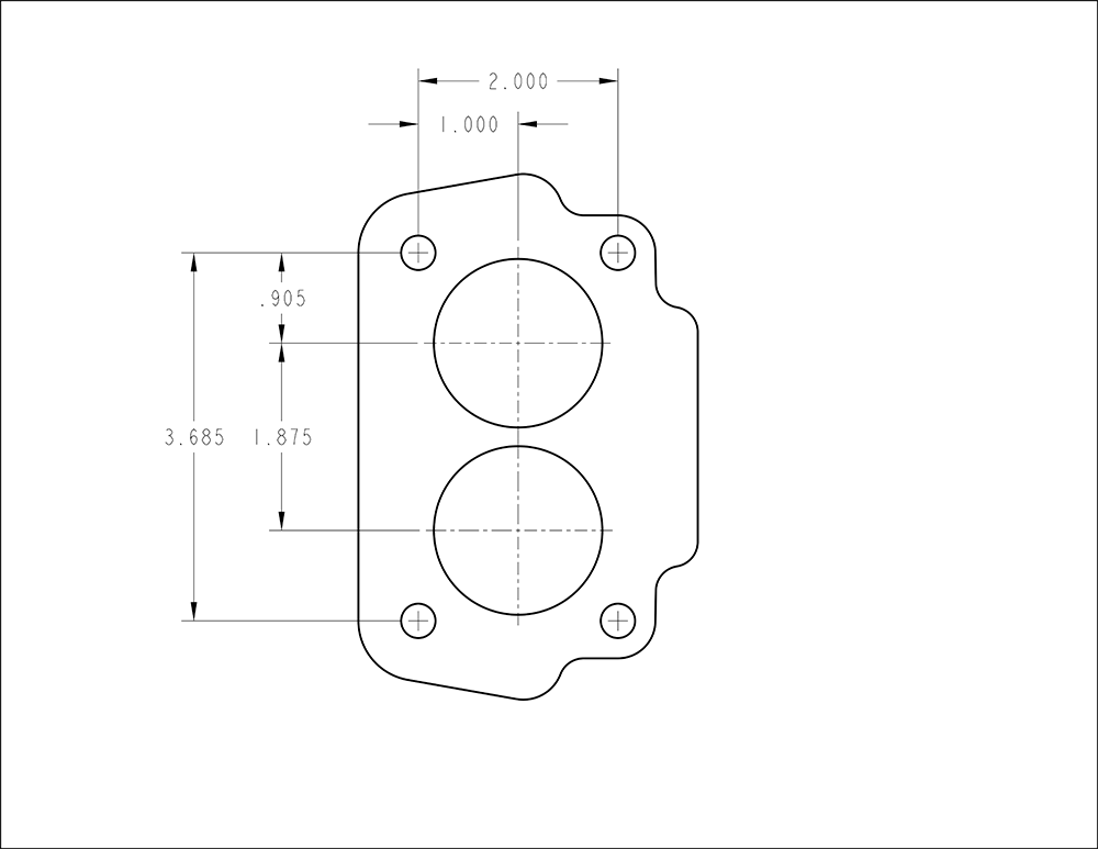 Carburetor Flange Guide Holley Motor Life