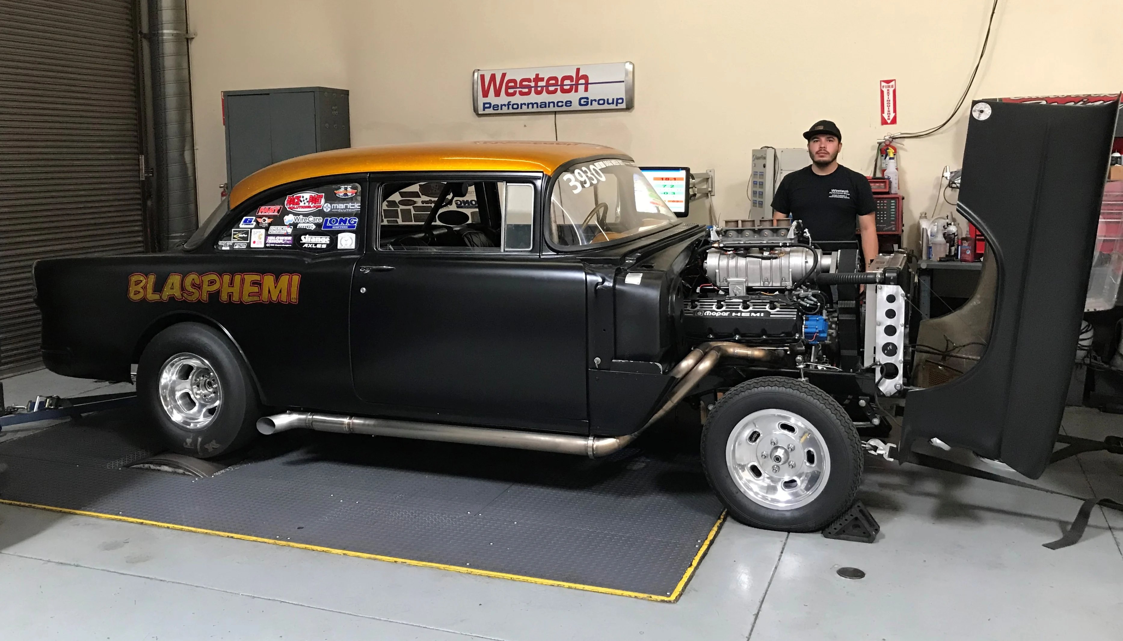 Holley EFI Powers Mike Finnegan's Incredible "Blasphemi" '55 Chevy to