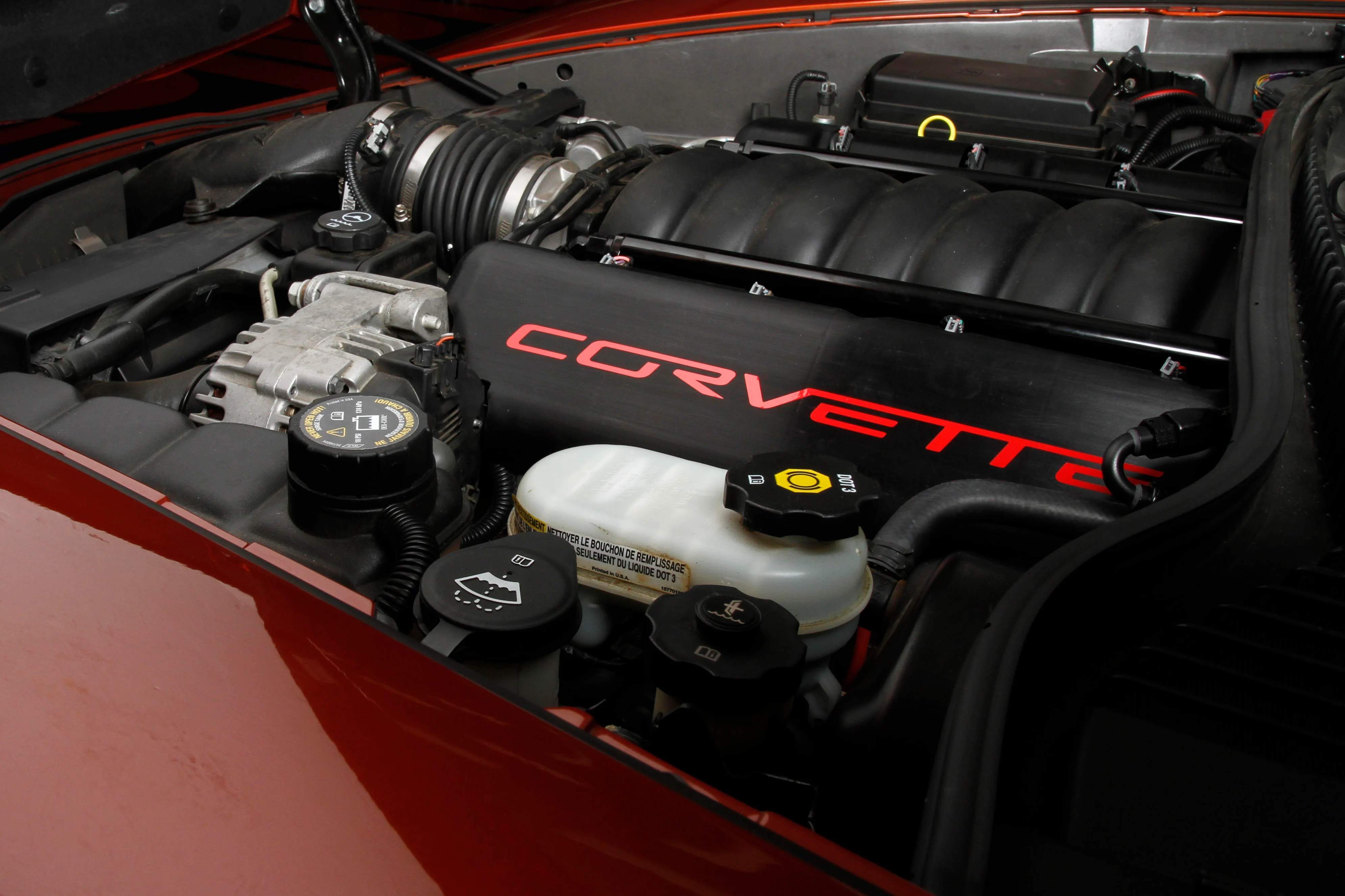 Holley 2421 LS Composite Coil Covers Satin Black