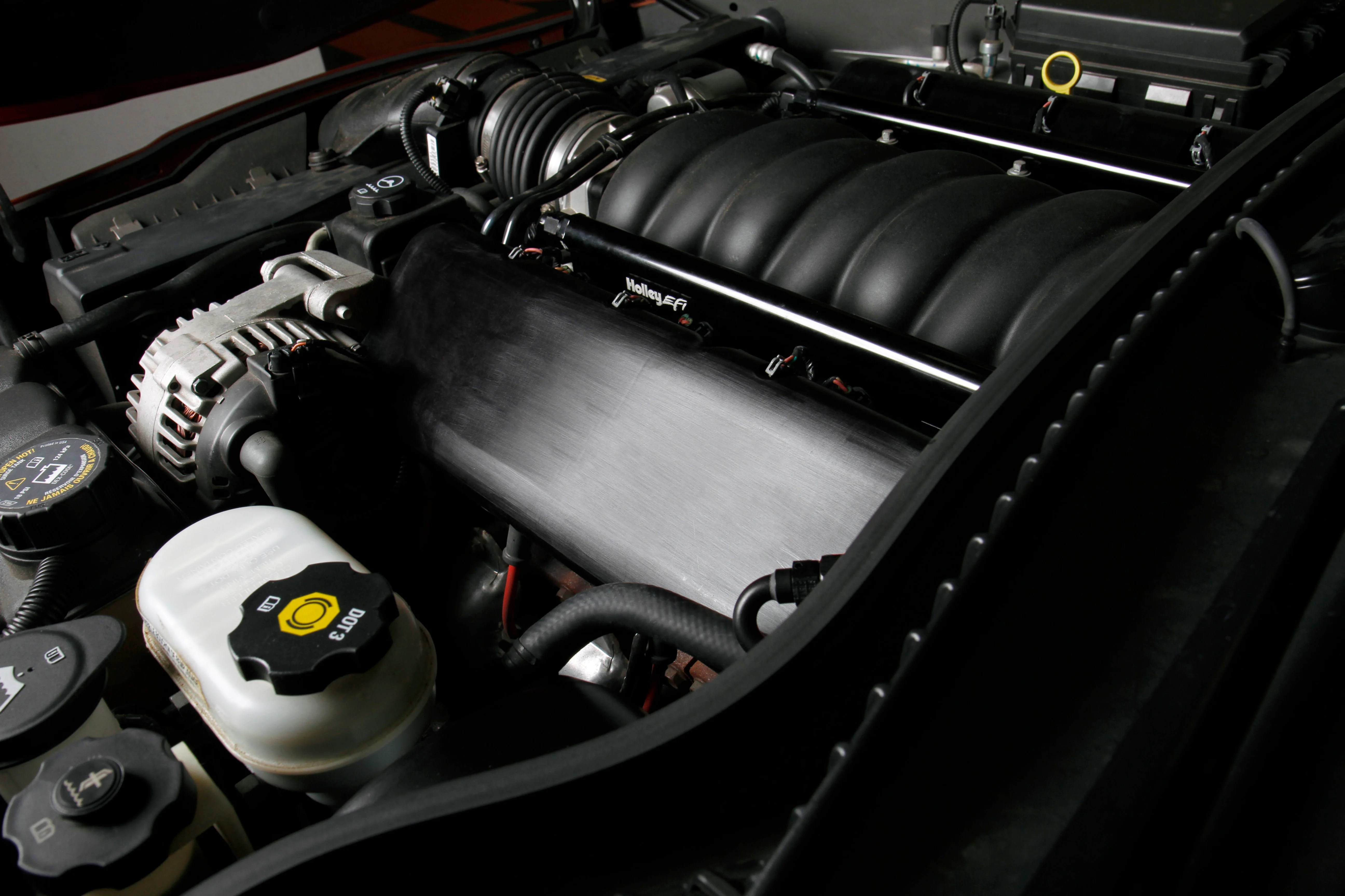 Holley EFI 534210 LS HiFlow Fuel Rail Kit Includes Hose & Fittings