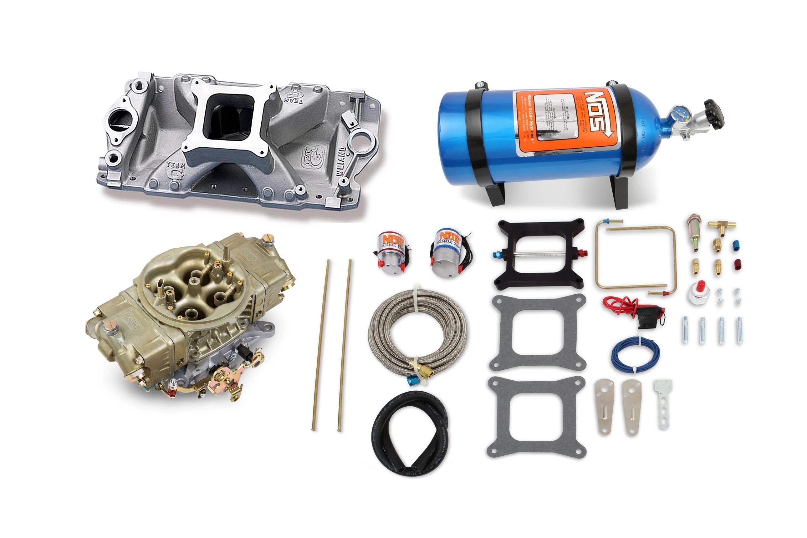 NOS VK060176 Intake, Carburetor & NOS Kit for DXP Street Racing Class