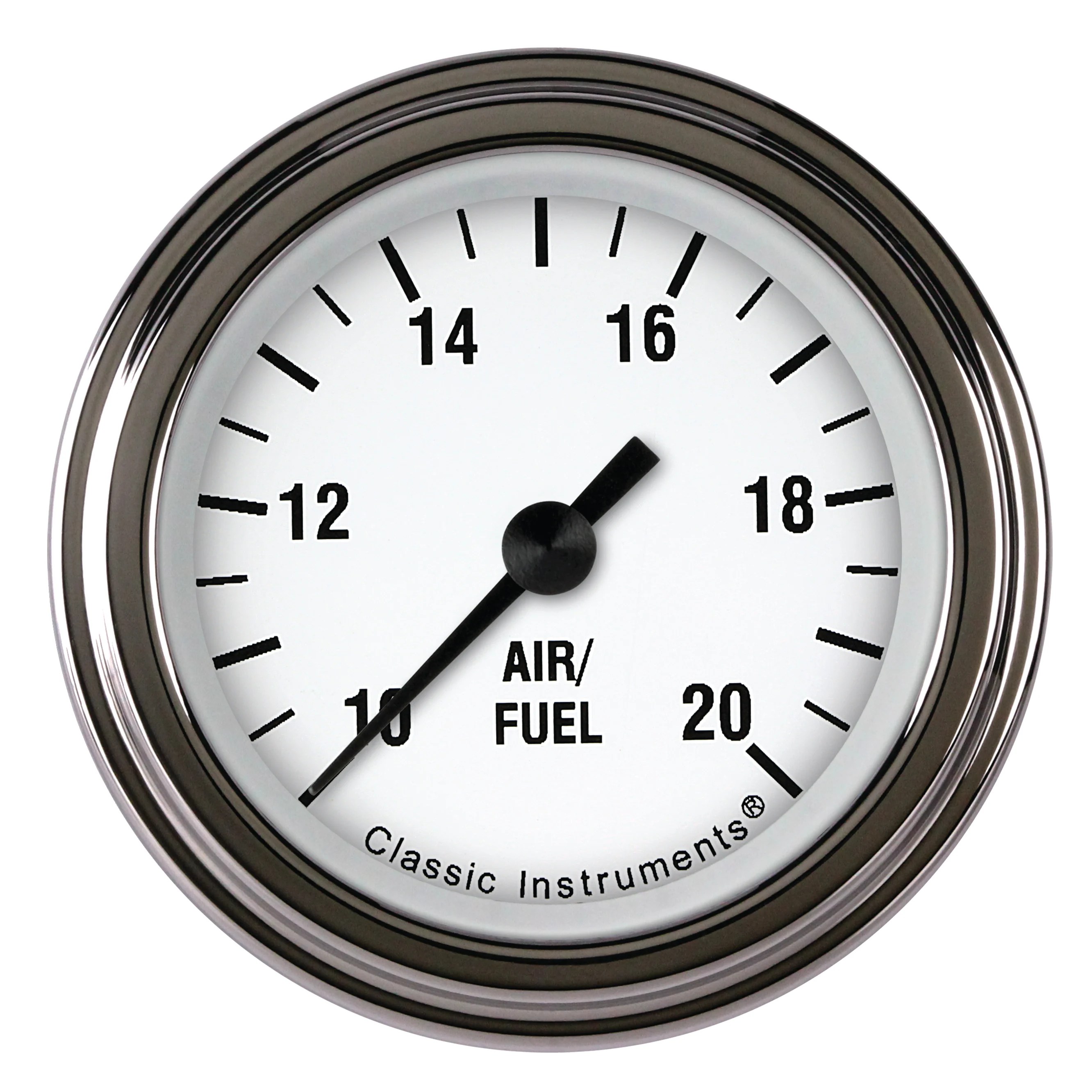 Classic Instruments WH194SLF White Hot 2 1/8" Air Fuel Ratio Gauge