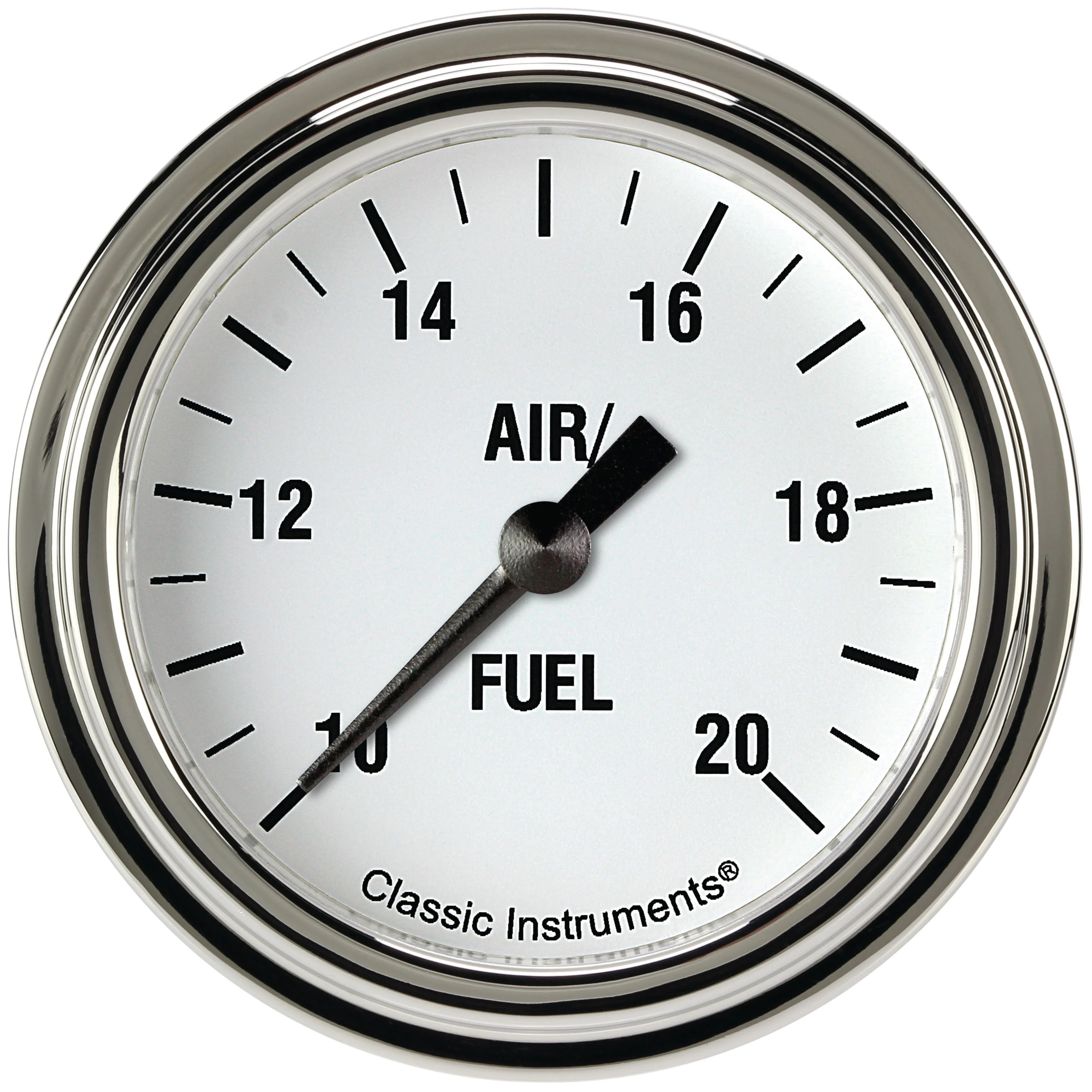 Classic Instruments WH394SLF White Hot 2 5/8" Air Fuel Ratio Gauge