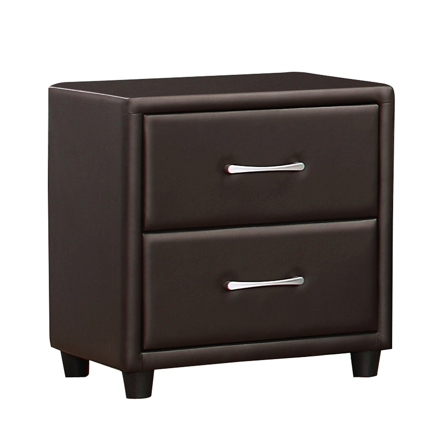 Homelegance Lorenzi Bedroom Set Dark Brown Vinyl 2220DBRBedroom Set