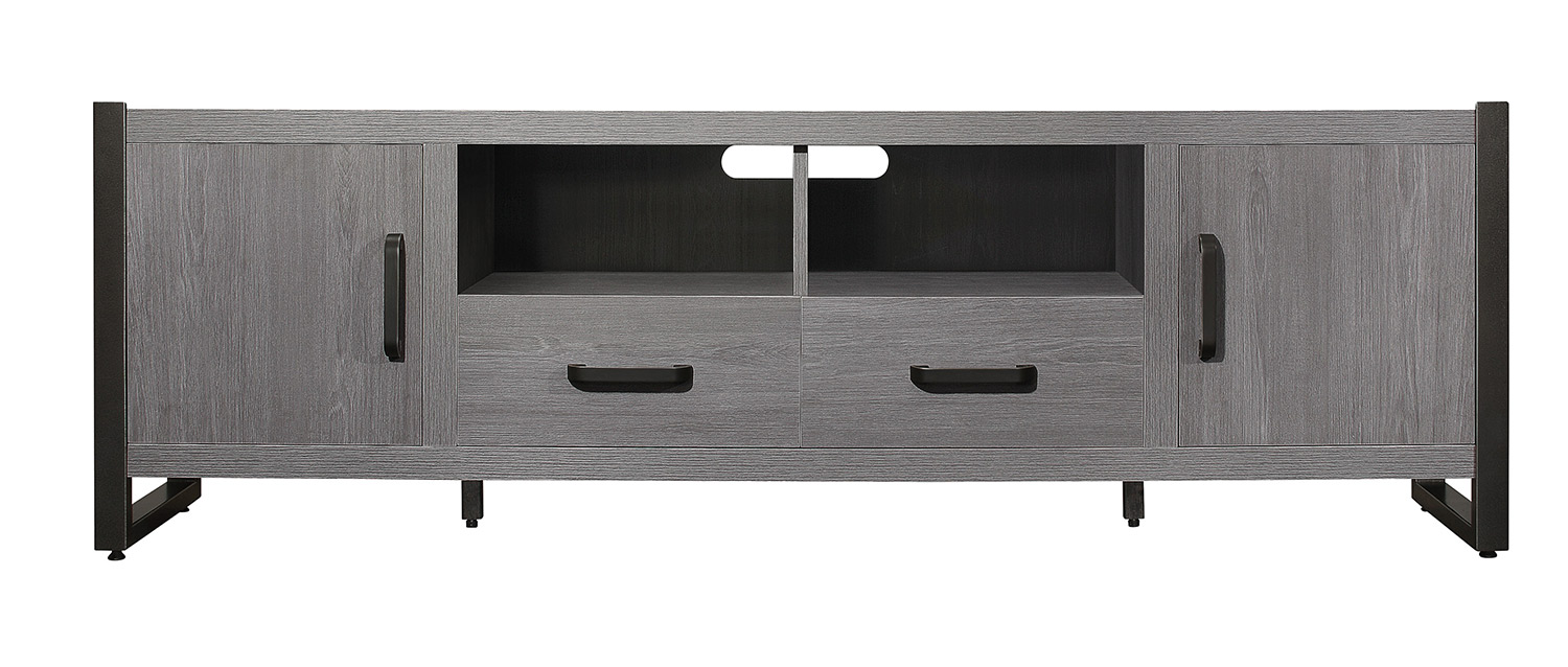 Homelegance Dogue 76inch TV Stand Gunmetal Gray 3606076T at