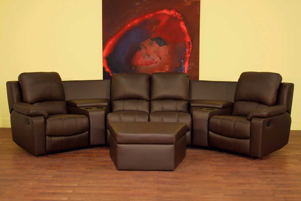 Wholesale Interiors 8802 Home Theater Seat Curved Row 8802 at