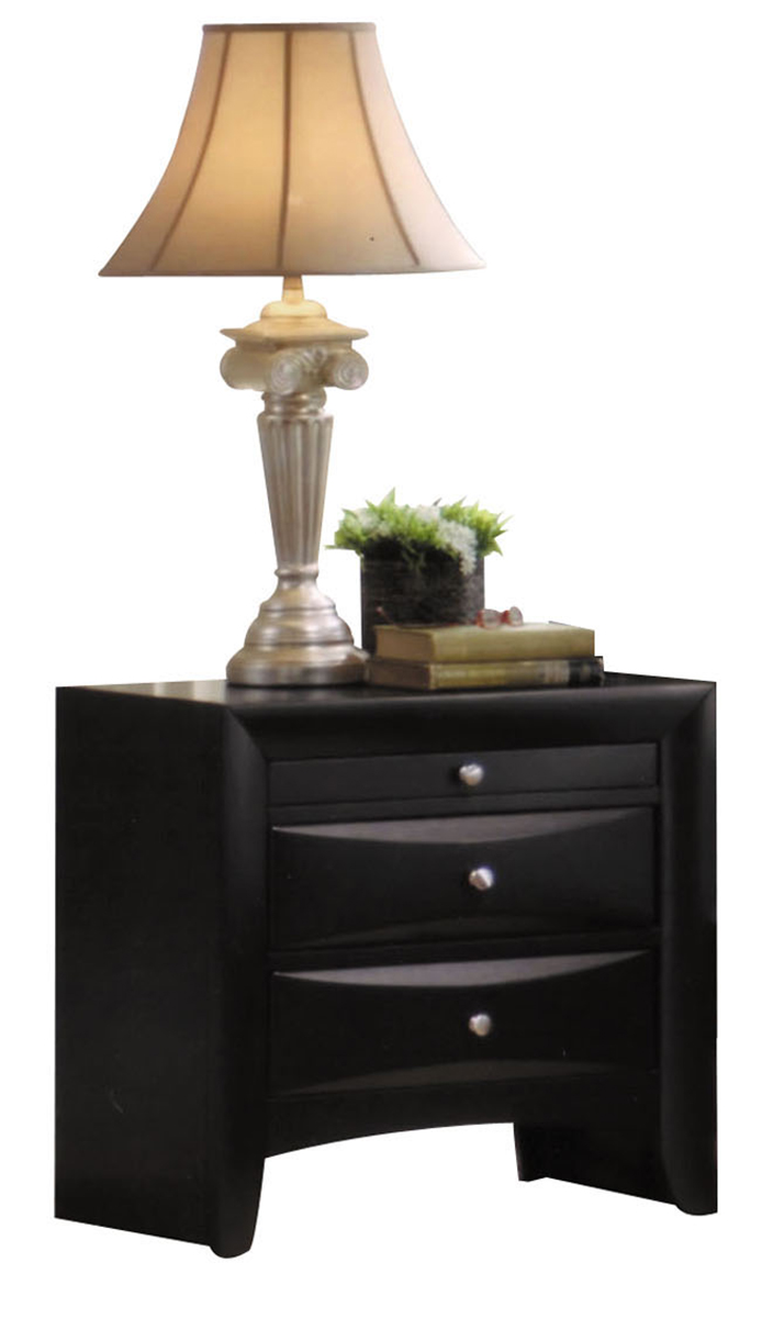 Acme Ireland Nightstand Black 04163 at