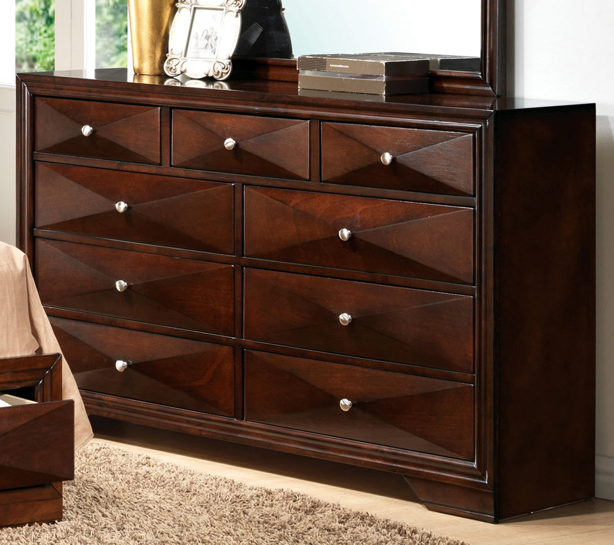 Acme Windsor Dresser Merlot 21925 at