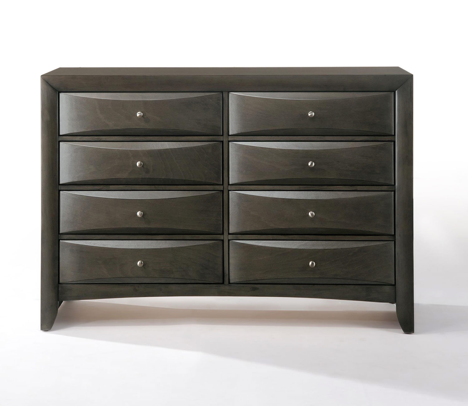 Acme Ireland Bedroom Set with Storage Gray Oak 22700QBedSet at