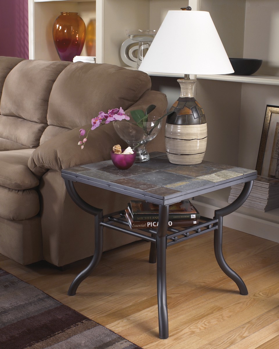 Ashley Antigo Square End Table ASHLEYT2332 at
