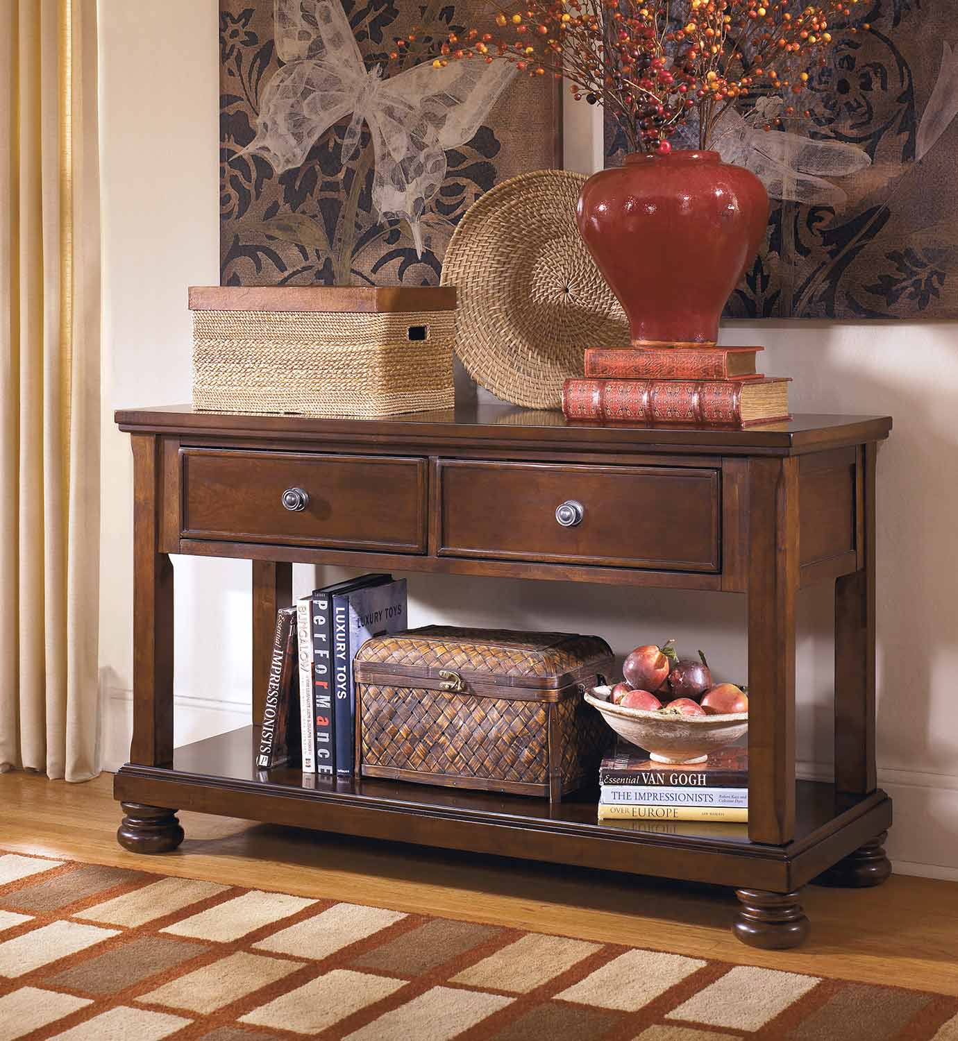 Ashley Porter Sofa Table ASHLEYT6974 at