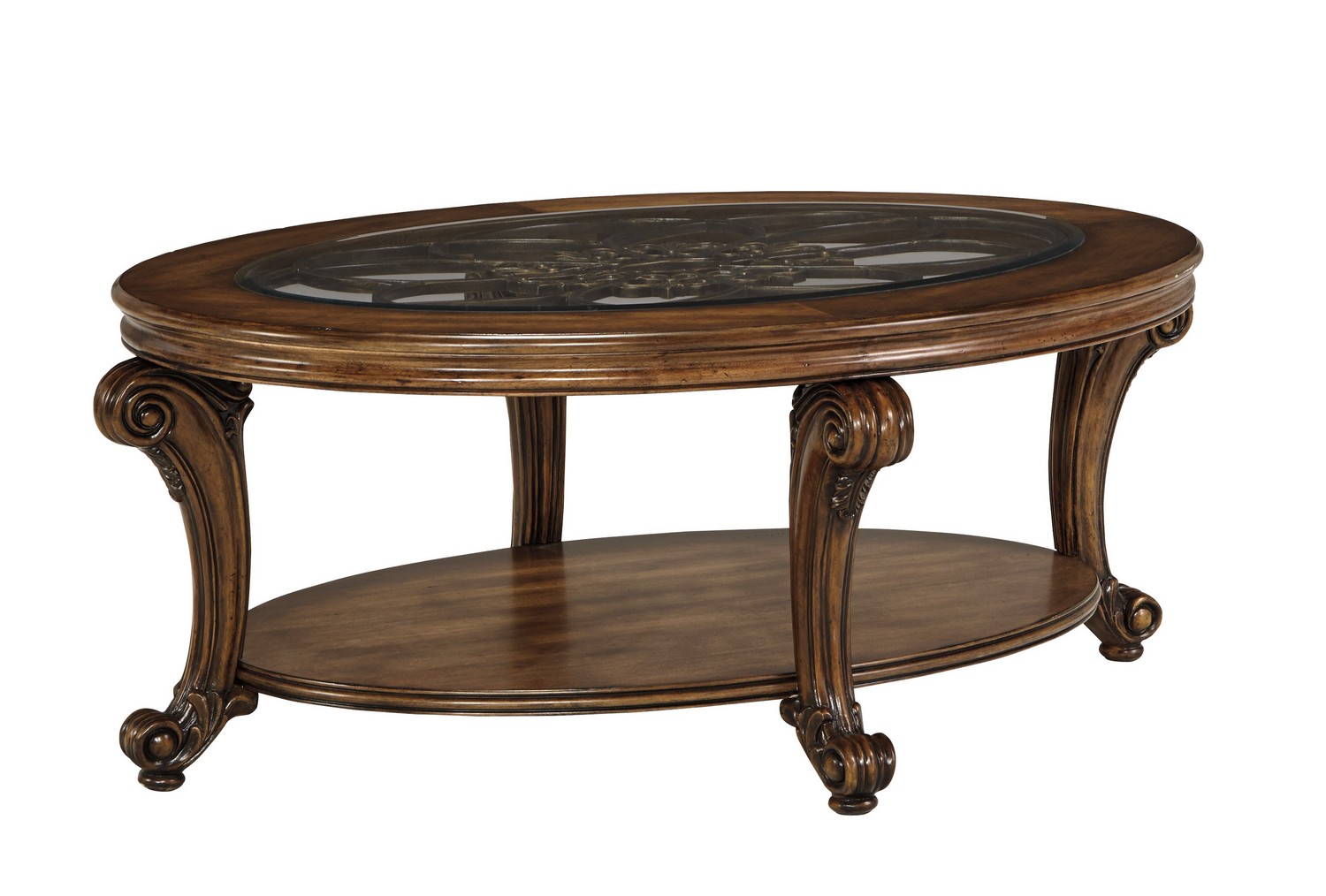 Ashley Sydmore Oval Cocktail Table ASHLEYT7990 at