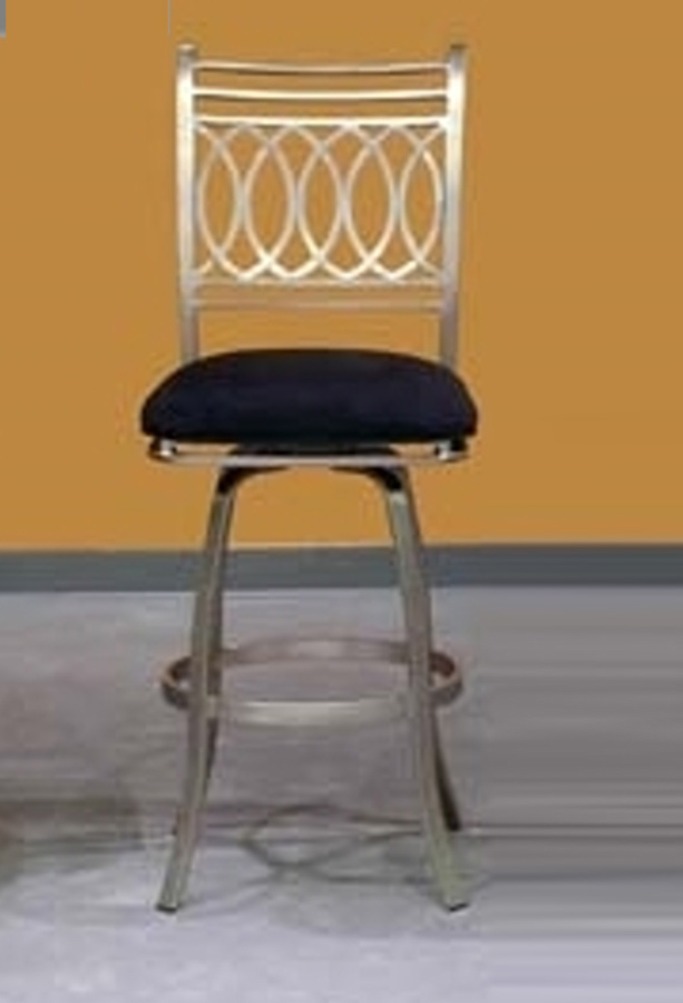 Chintaly Imports Julia Counter Height Memory Swivel Stool CIJULIACS