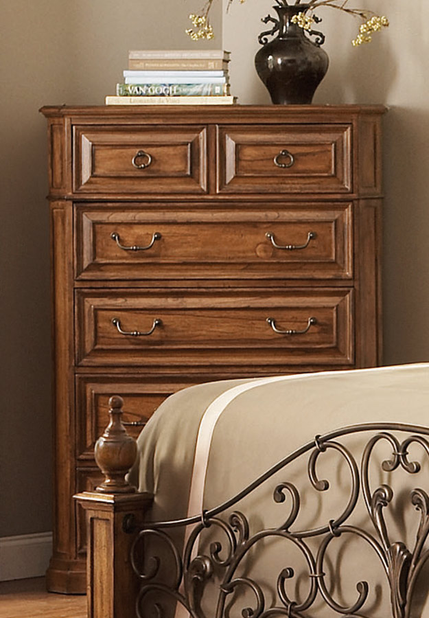 Coaster Edgewood Panel Bedroom Set Brown Oak 201621BedSet at