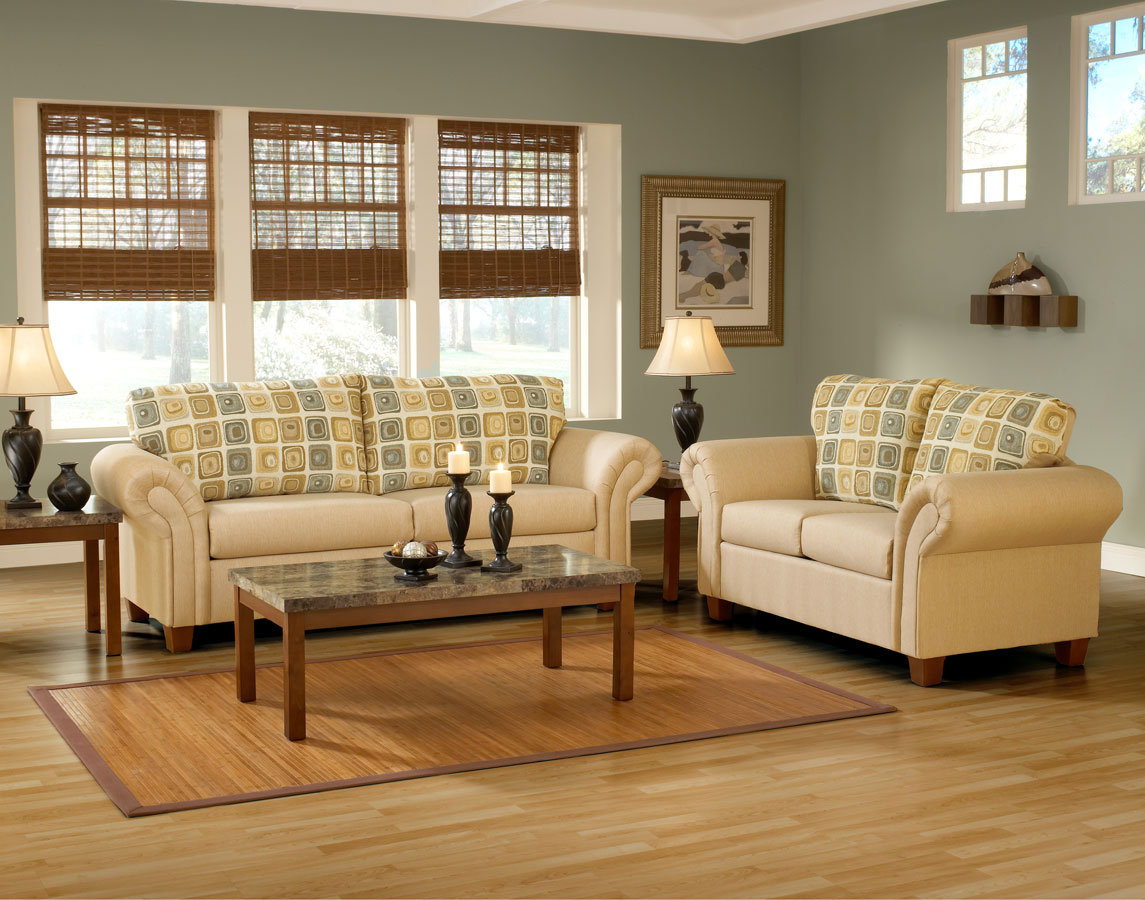 Chelsea 0250 Cream Sofa Set 0250SofaSet at