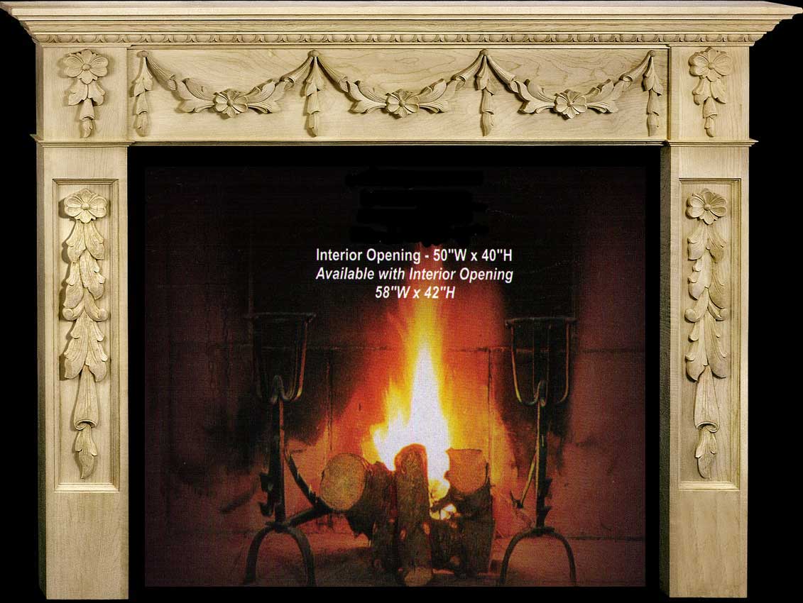 CVH International Isabella Fireplace Mantel CollectionCVH Int FS004