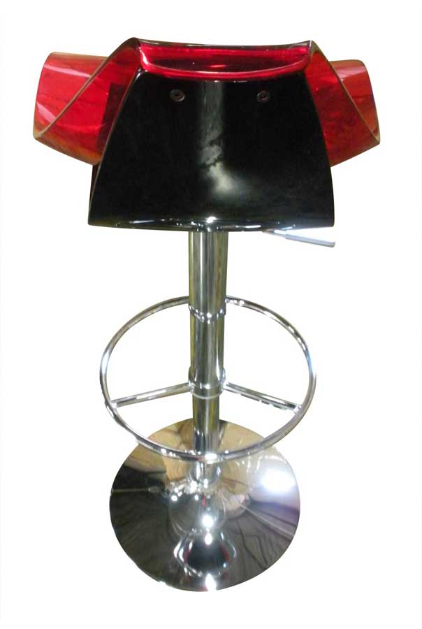 Global Furniture USA 250 Bar Stool Red and Black GFM250BSR/BL at