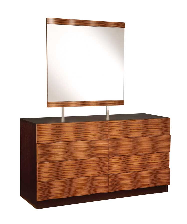 Global Furniture USA Amanda Slat Bedroom CollectionZebrano GFAmanda