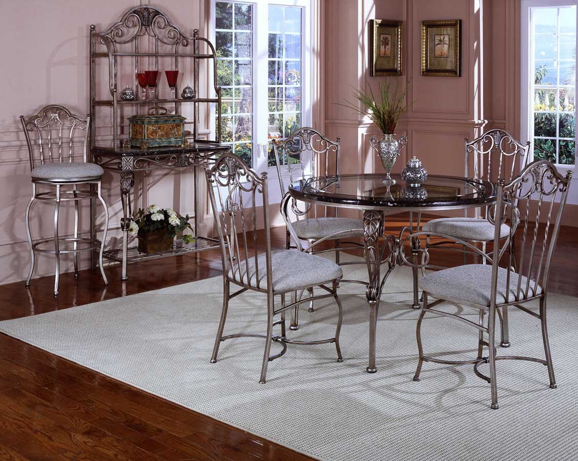 Hillsdale Ambrosia Marble Bakers Rack HD4365850 at