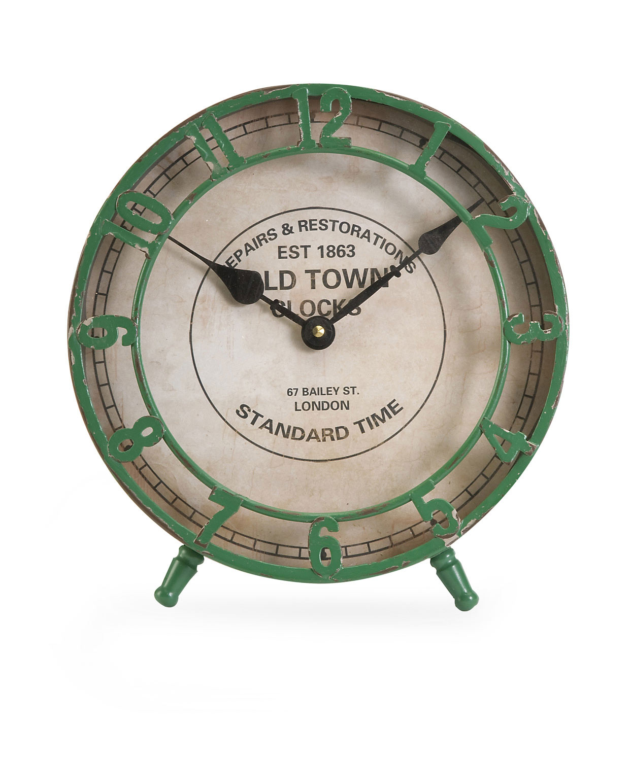 IMAX Avari Green Table Clock IM97183 at