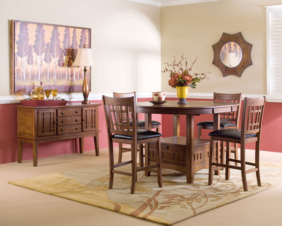 Klaussner Chatham Counter Height Dining Set KL955PubSet at