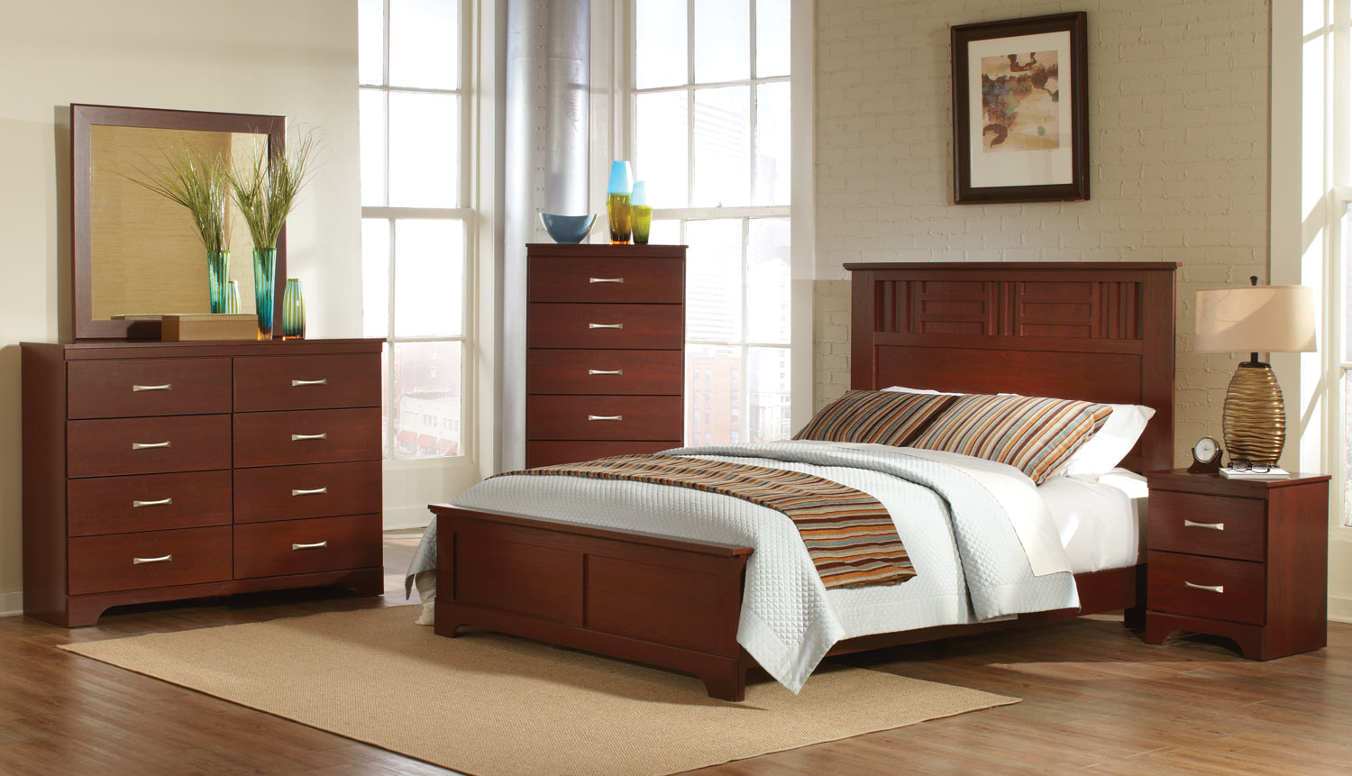 Kith Furniture Moro Bedroom Set 208BedSet at