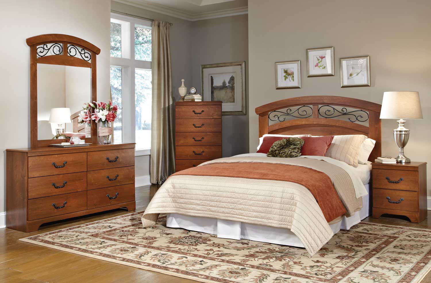 Kith Furniture Liberty Creek Bedroom Set 290BedSet at