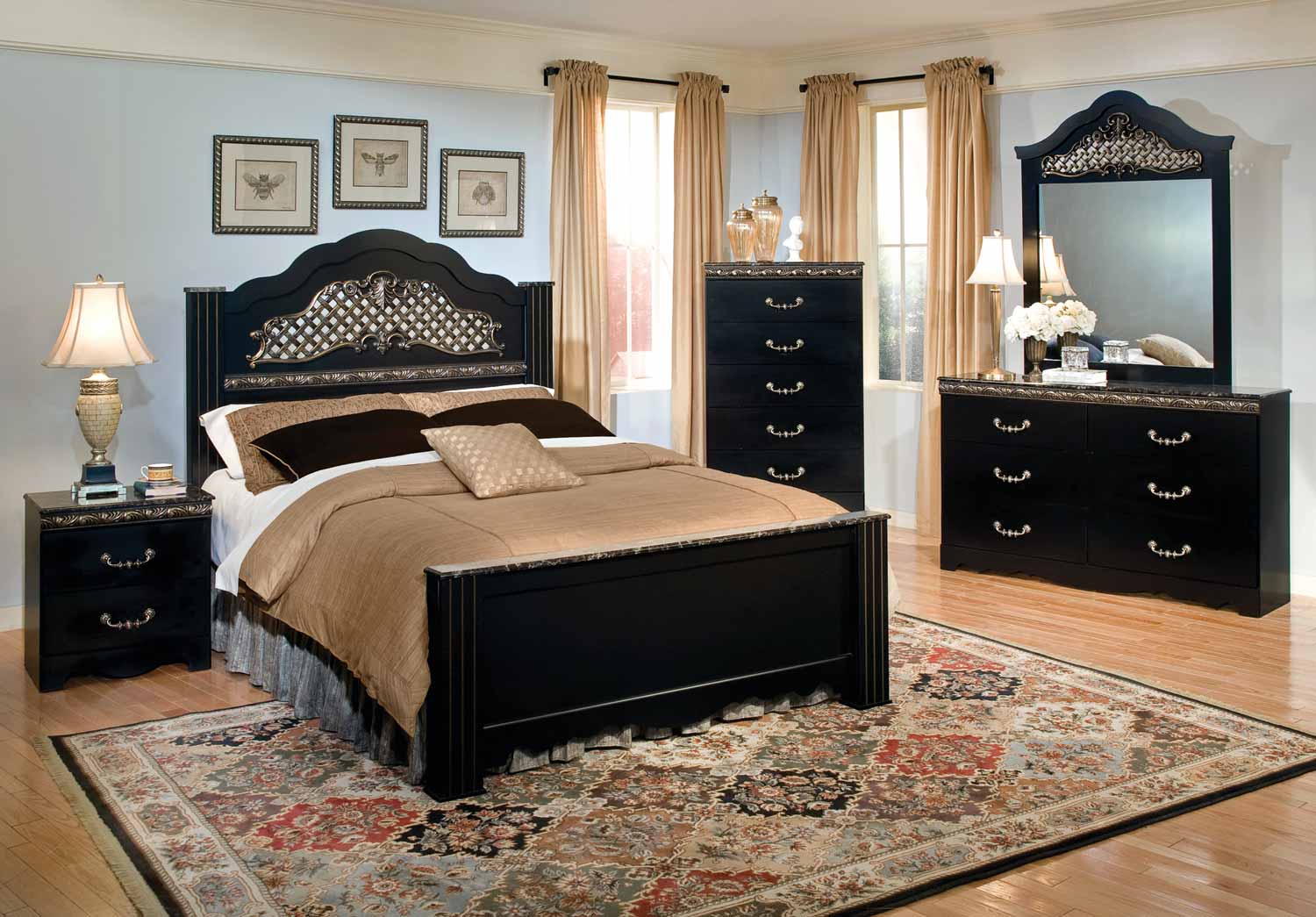 Kith Furniture Sheree Bedroom Set 405BedSet at