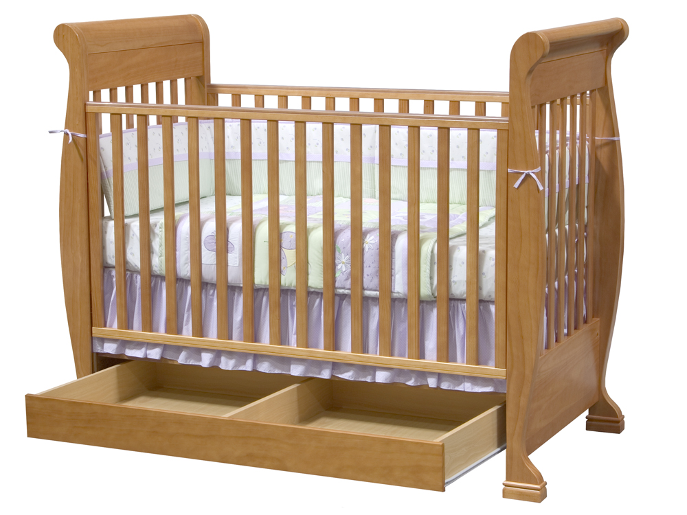 Da Vinci Anastasia Convertible Crib in Honey Oak MDBM4801O at