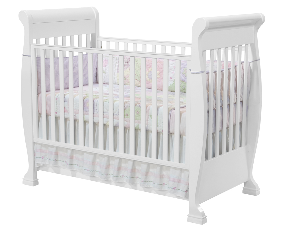 Da Vinci Anastasia Convertible Crib in White MDBM4801W at