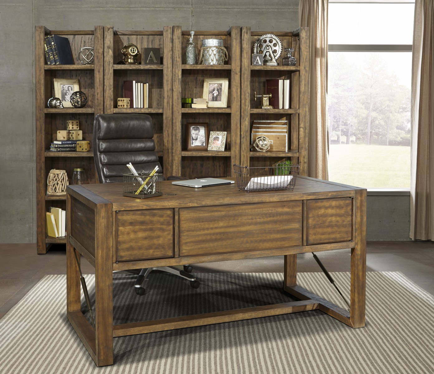 Parker House Allister 60inch Writing Desk PHALL985 at
